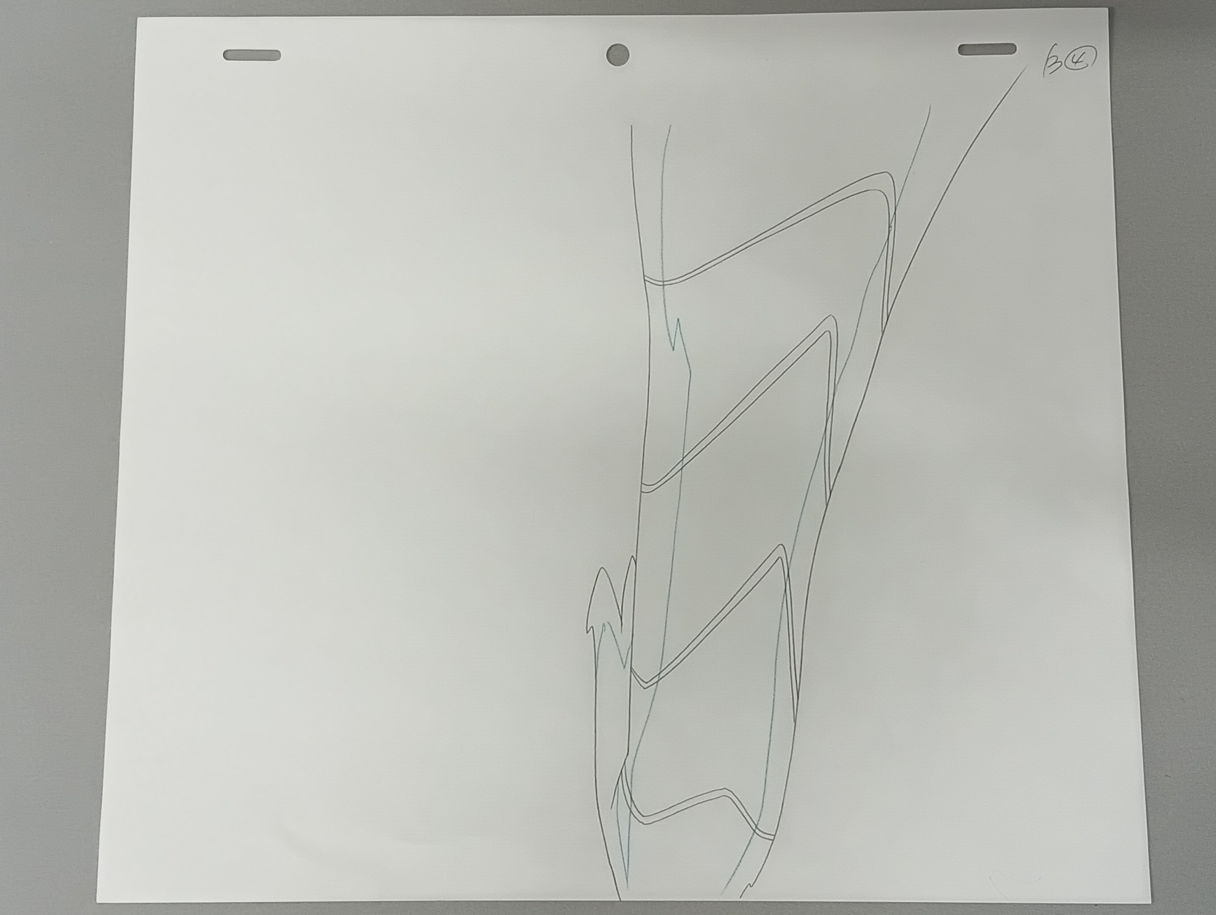 Boceto original de Bleach (Kurosaki Ichigo)