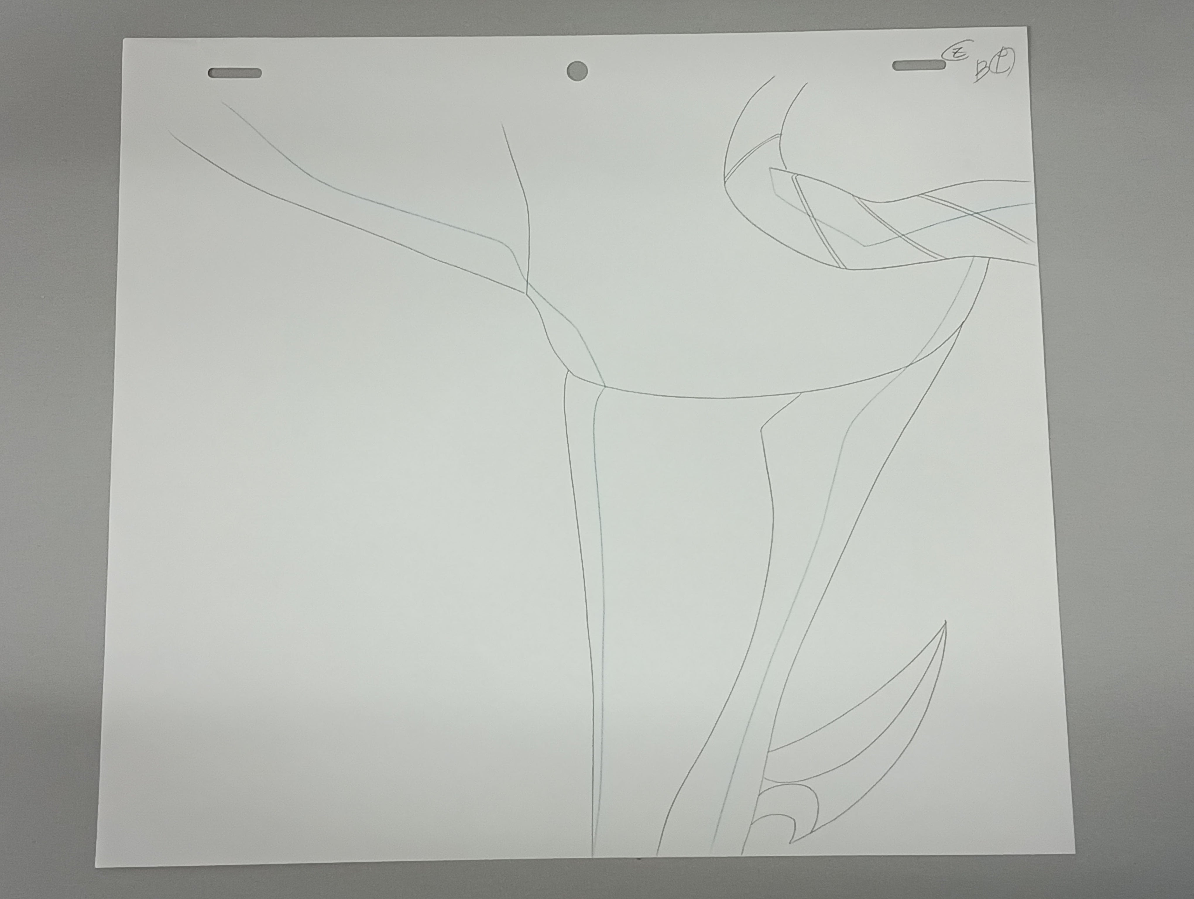 Boceto original de Bleach (Kurosaki Ichigo)