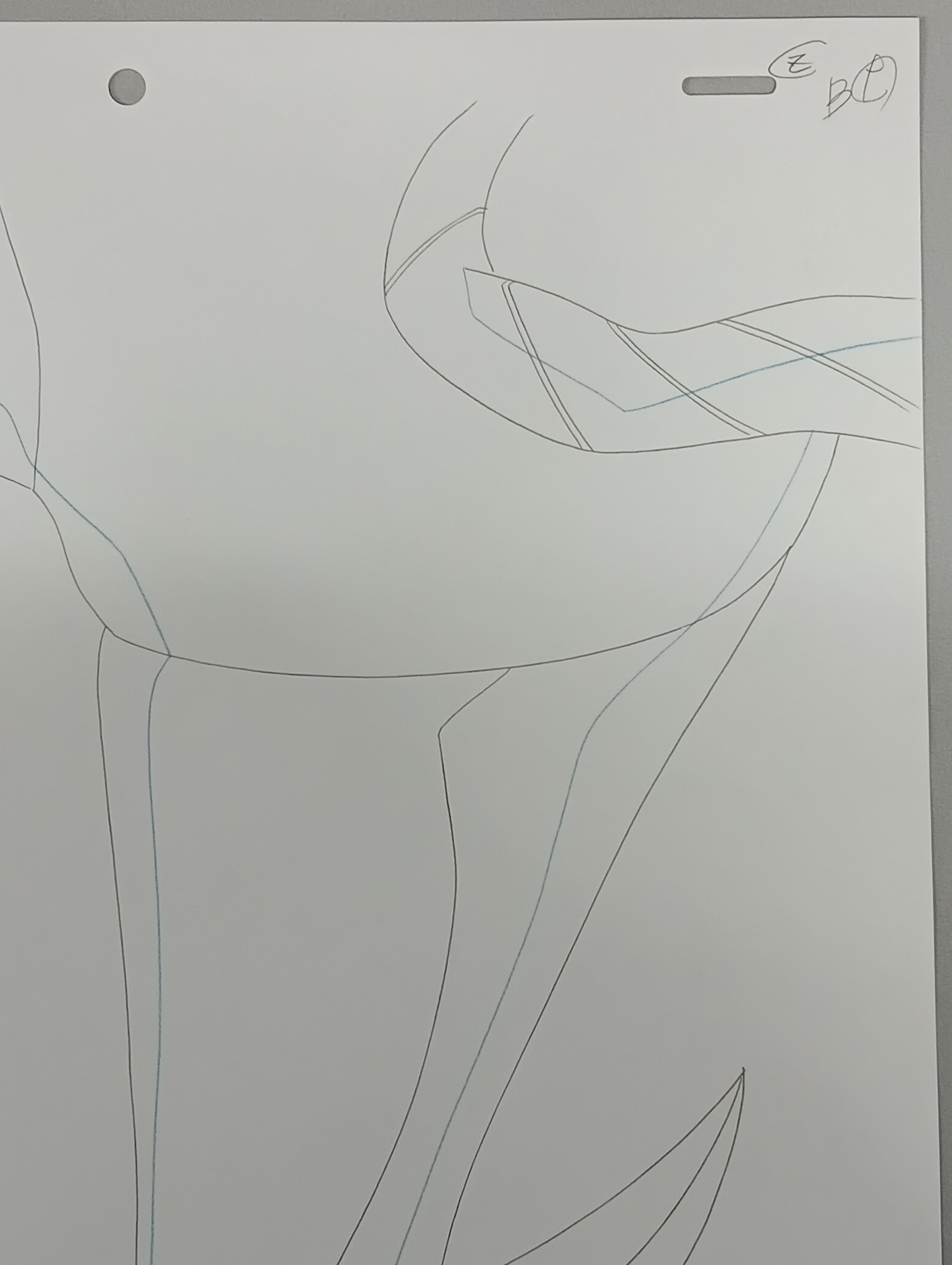 Boceto original de Bleach (Kurosaki Ichigo)