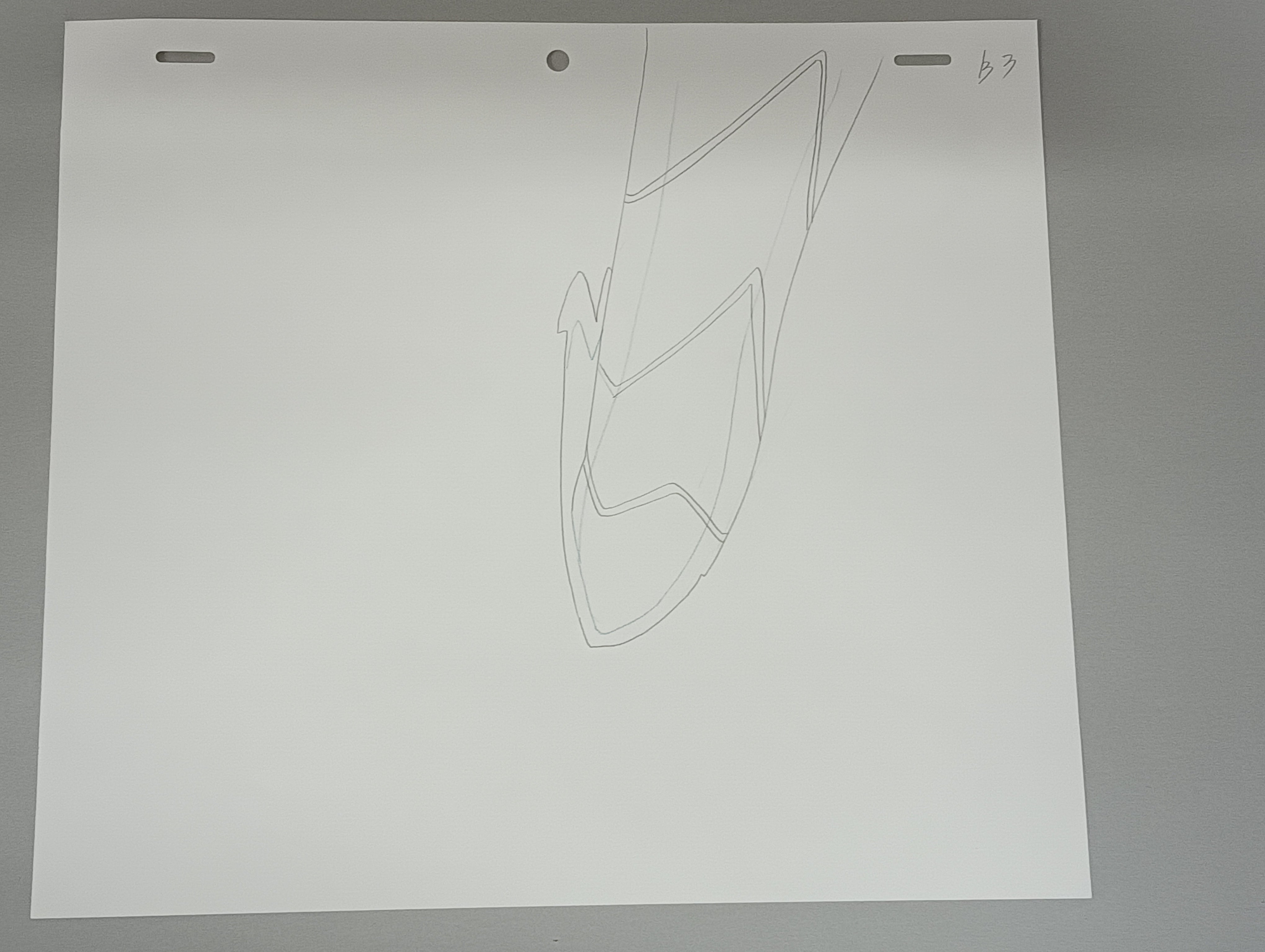 Boceto original de Bleach (Kurosaki Ichigo)