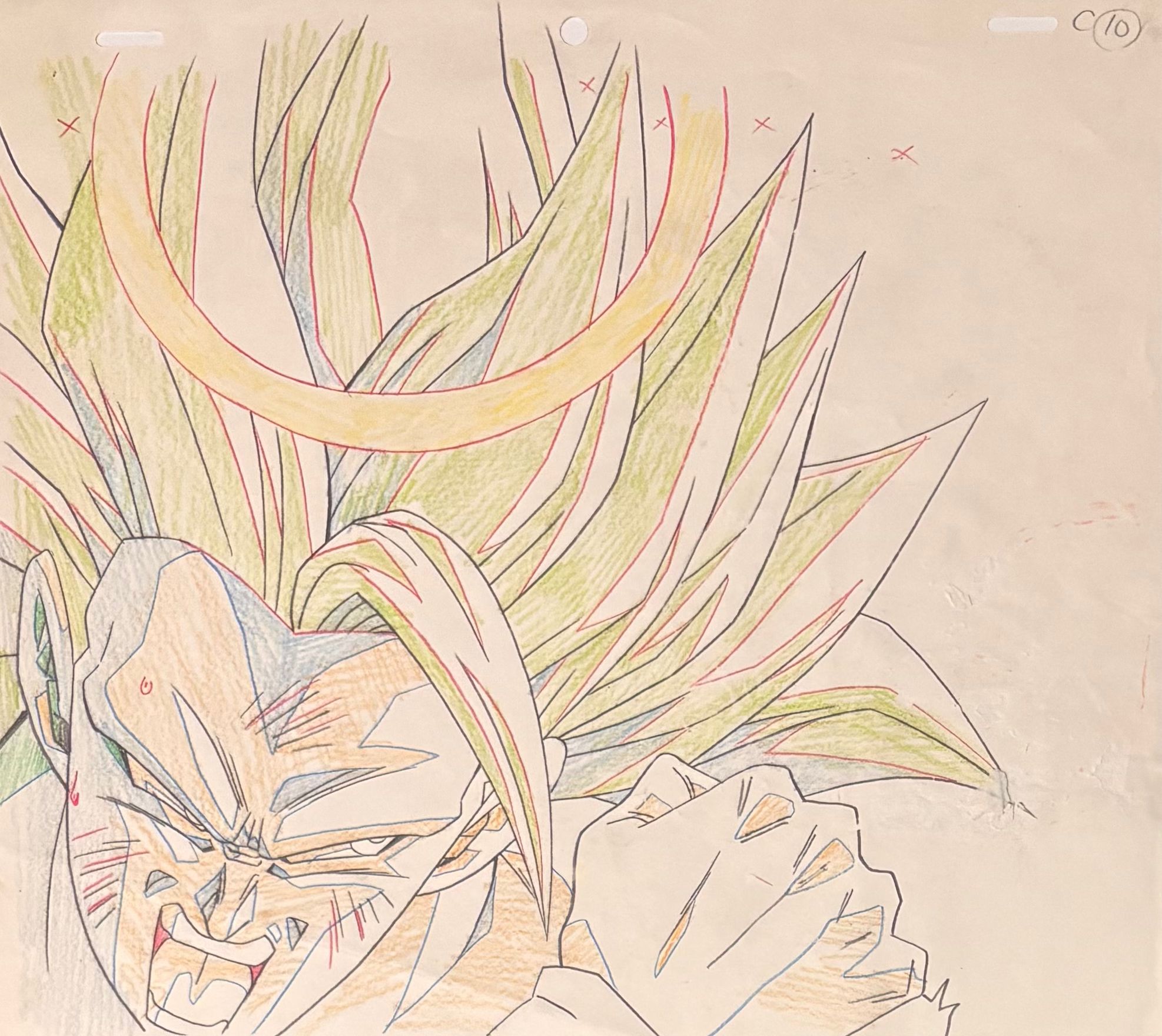 Dragon Ball Z Original Drawing (Son Goku)