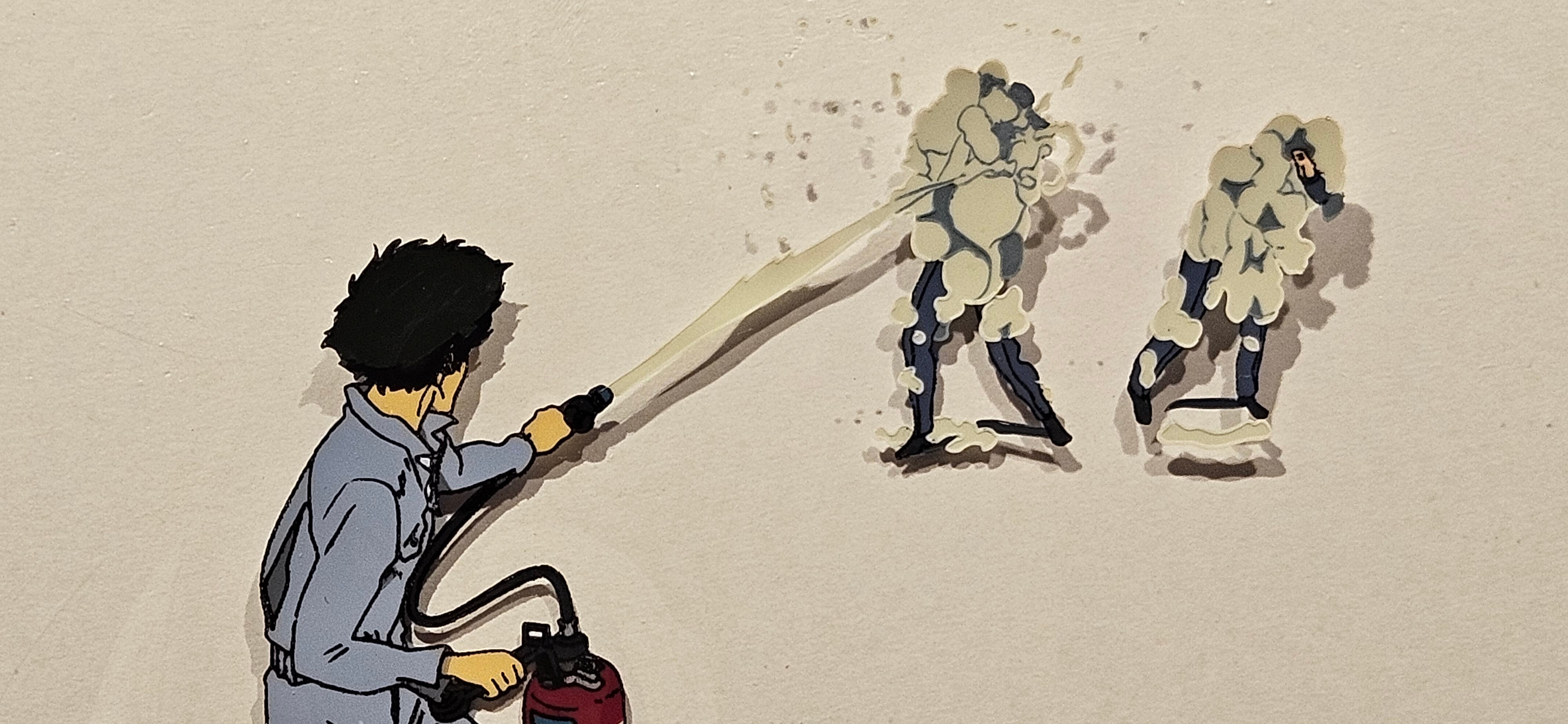 Cowboy Bebop Original Cel (Spike Spiegel)