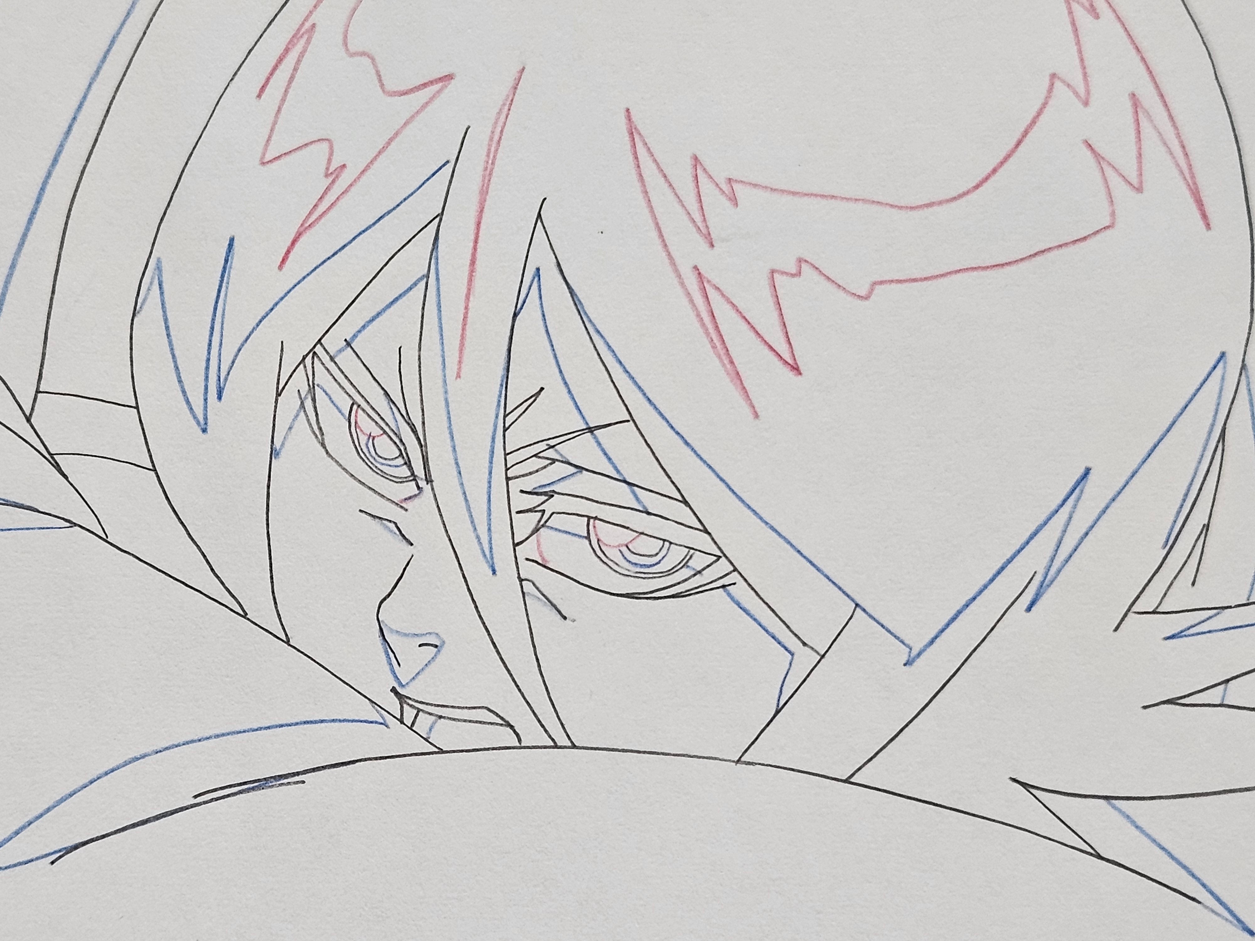 Boceto original de Bleach (Kuchiki Rukia)