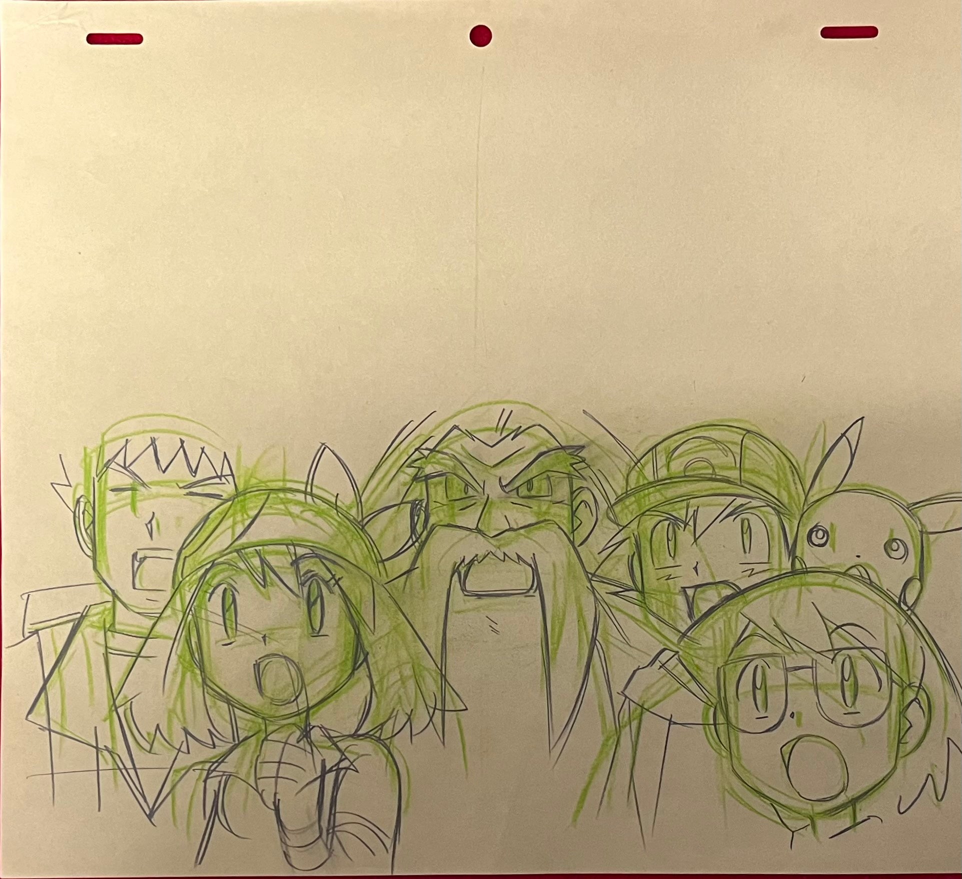 Pokémon Original Sketch (Pokemon Advanced 2002 Characters)