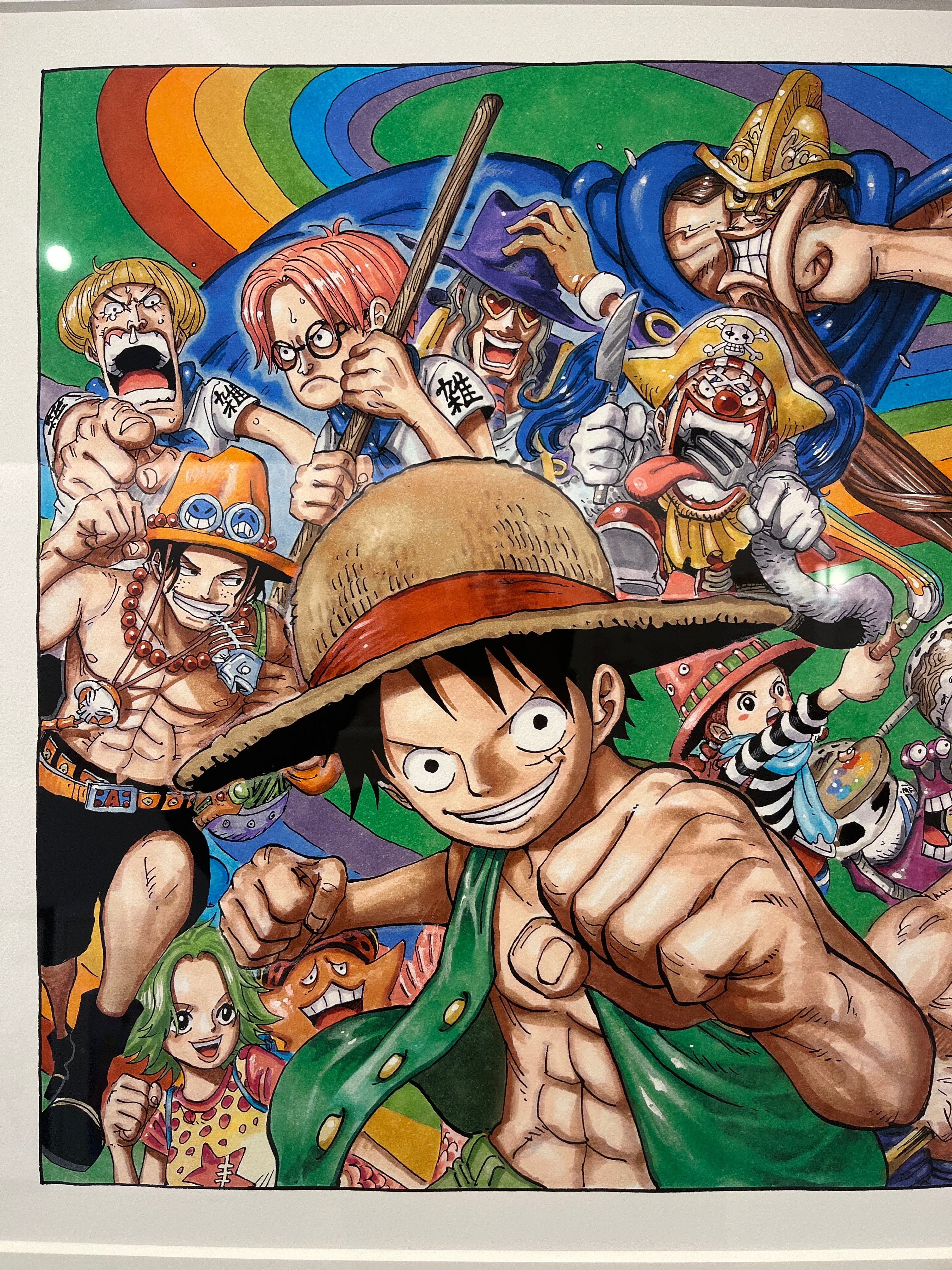 One Piece Signed Numbered Print (With NFT) – Japanime Art