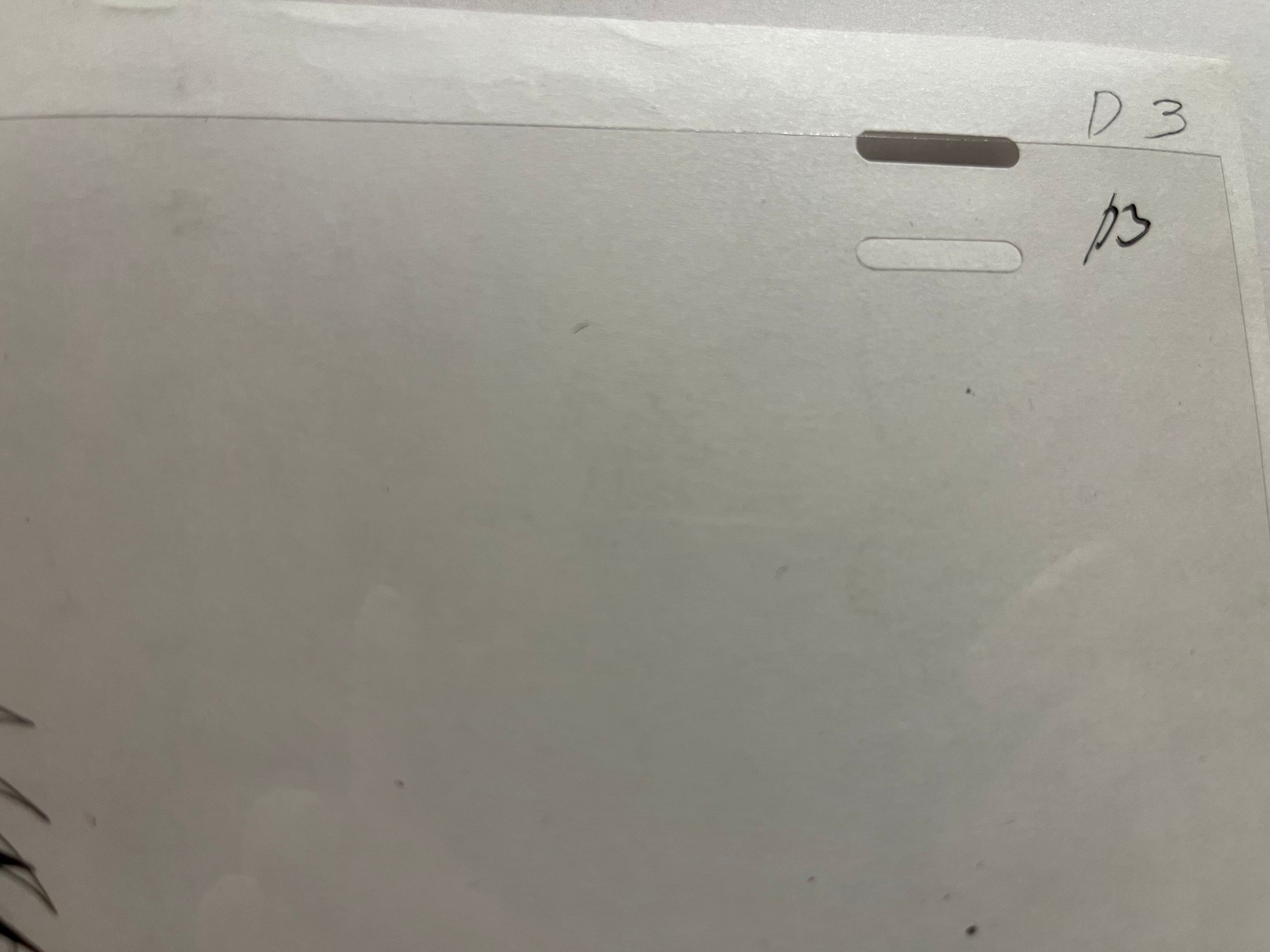 Hajime No Ippo Original Cels and Sketch (Hajime)