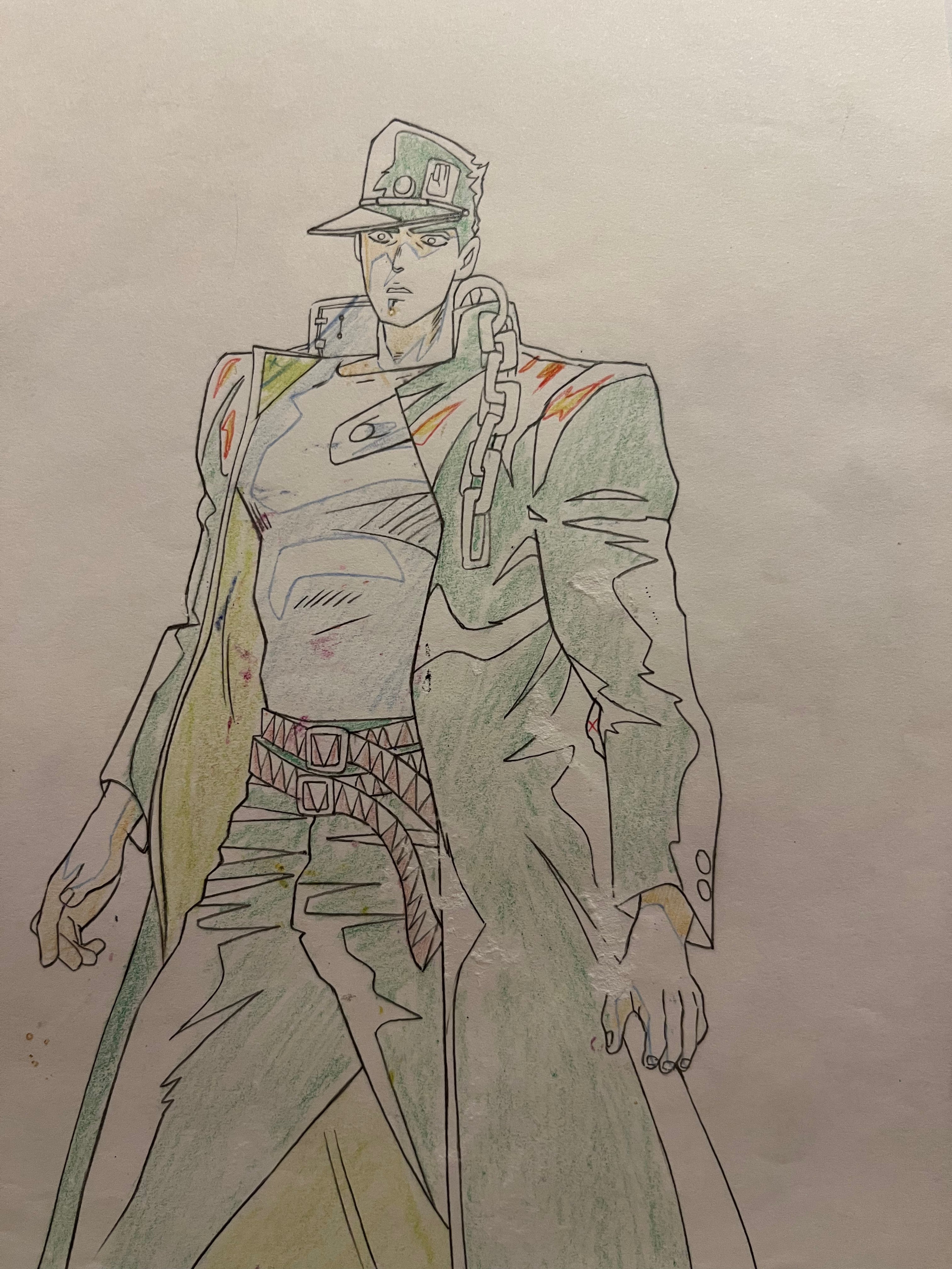 JoJo's Bizarre Adventure (Joseph, Kakyoin, and Jotaro)