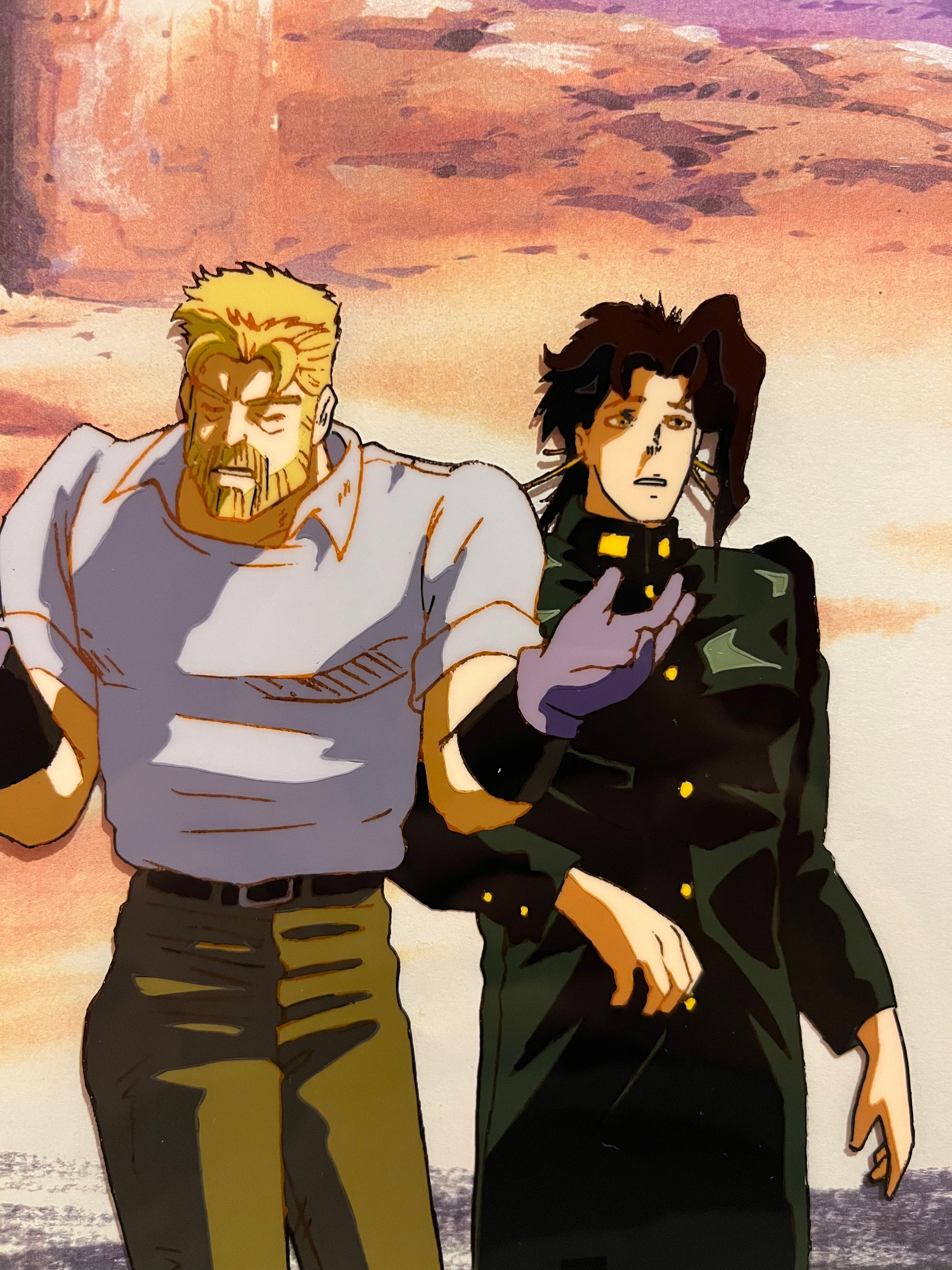 JoJo's Bizarre Adventure (Joseph, Kakyoin, and Jotaro)
