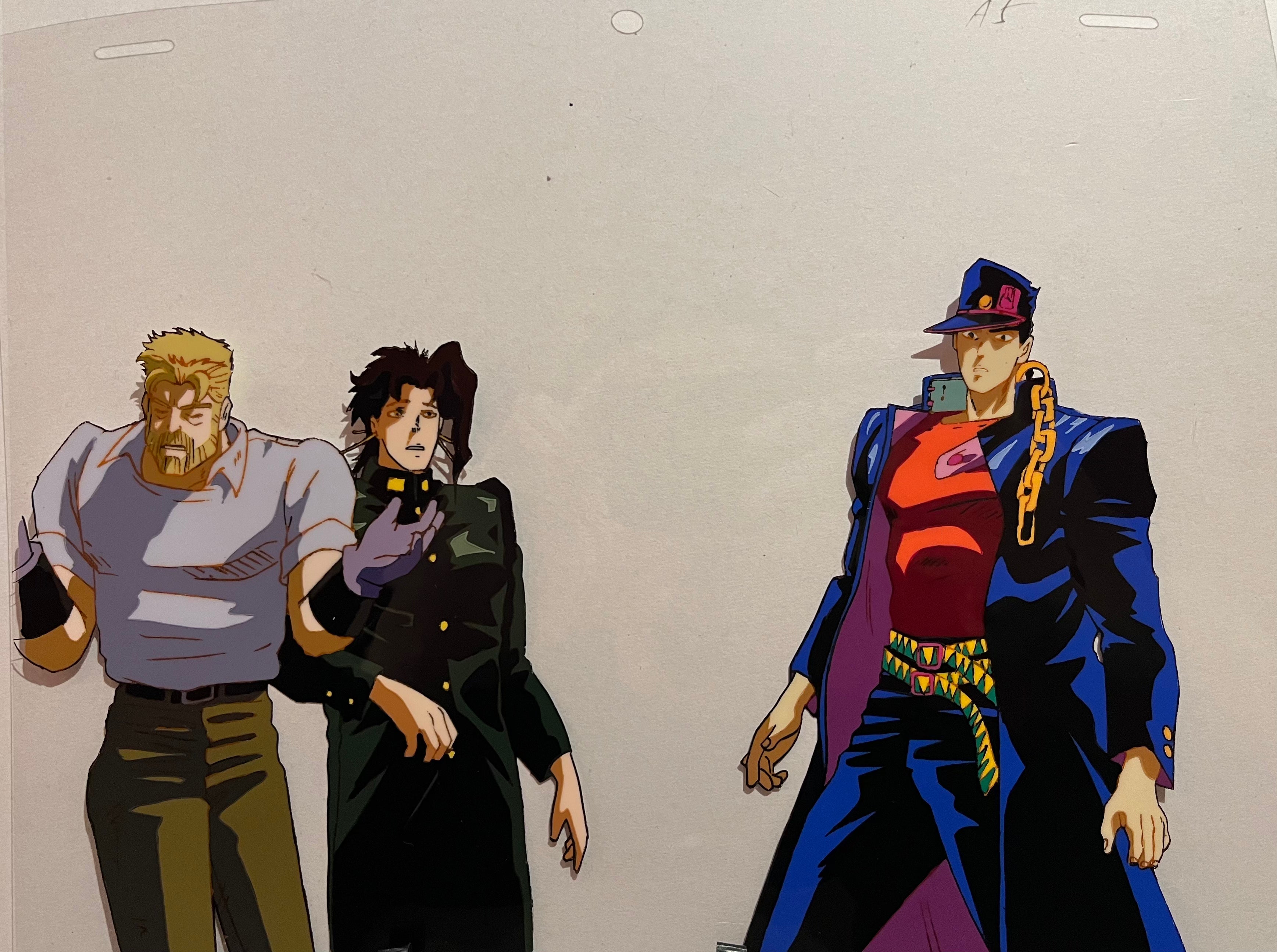 JoJo's Bizarre Adventure (Joseph, Kakyoin, and Jotaro)