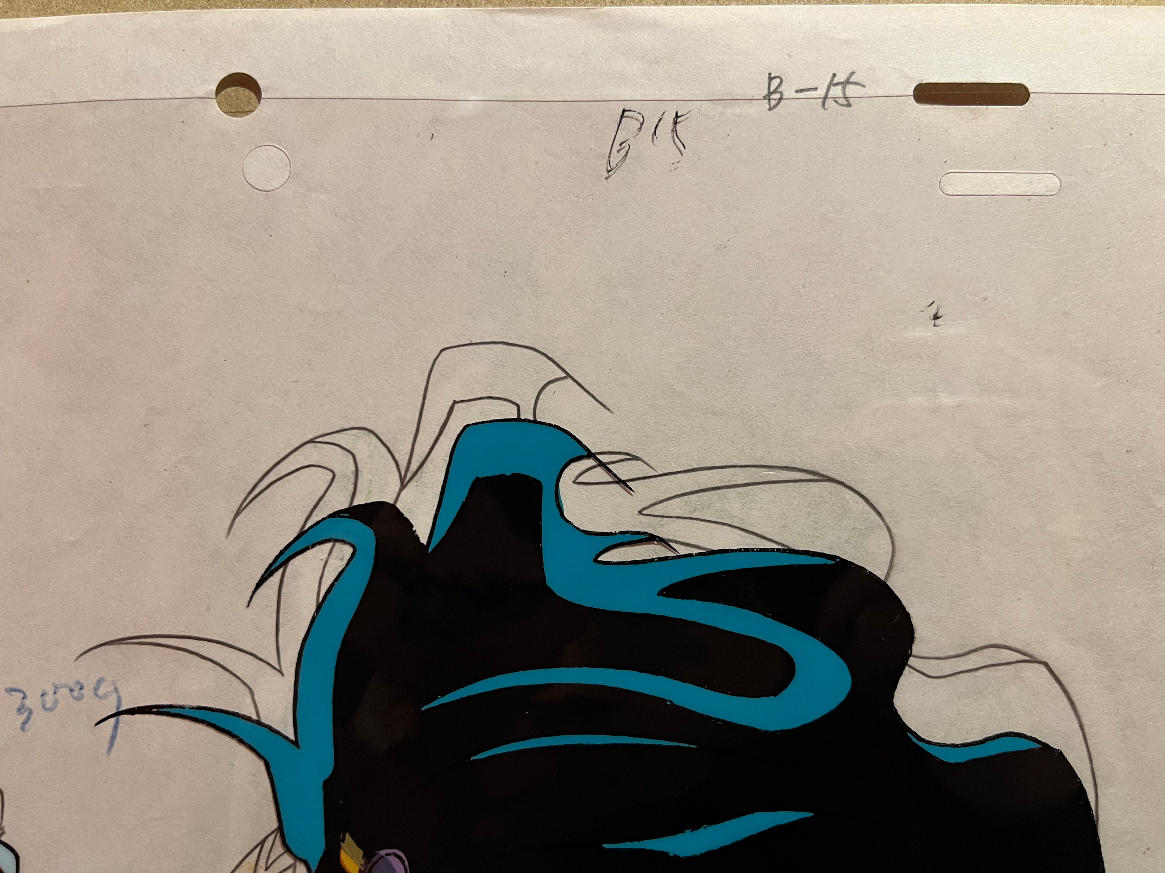 Celdas y bocetos de JoJo's Bizarre Adventure (Star Platinum)