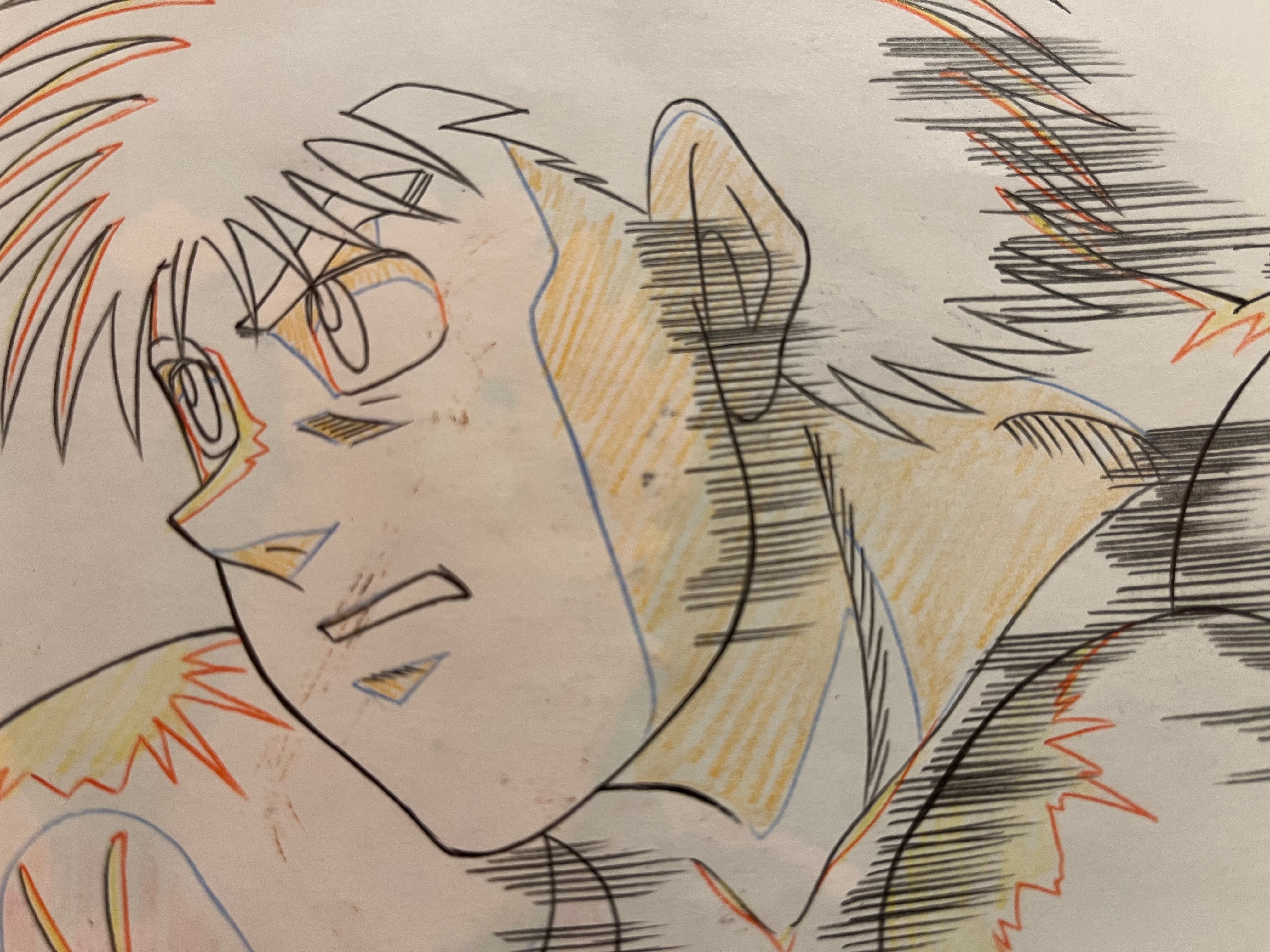 Hajime No Ippo Original Cels and Sketch (Hajime)