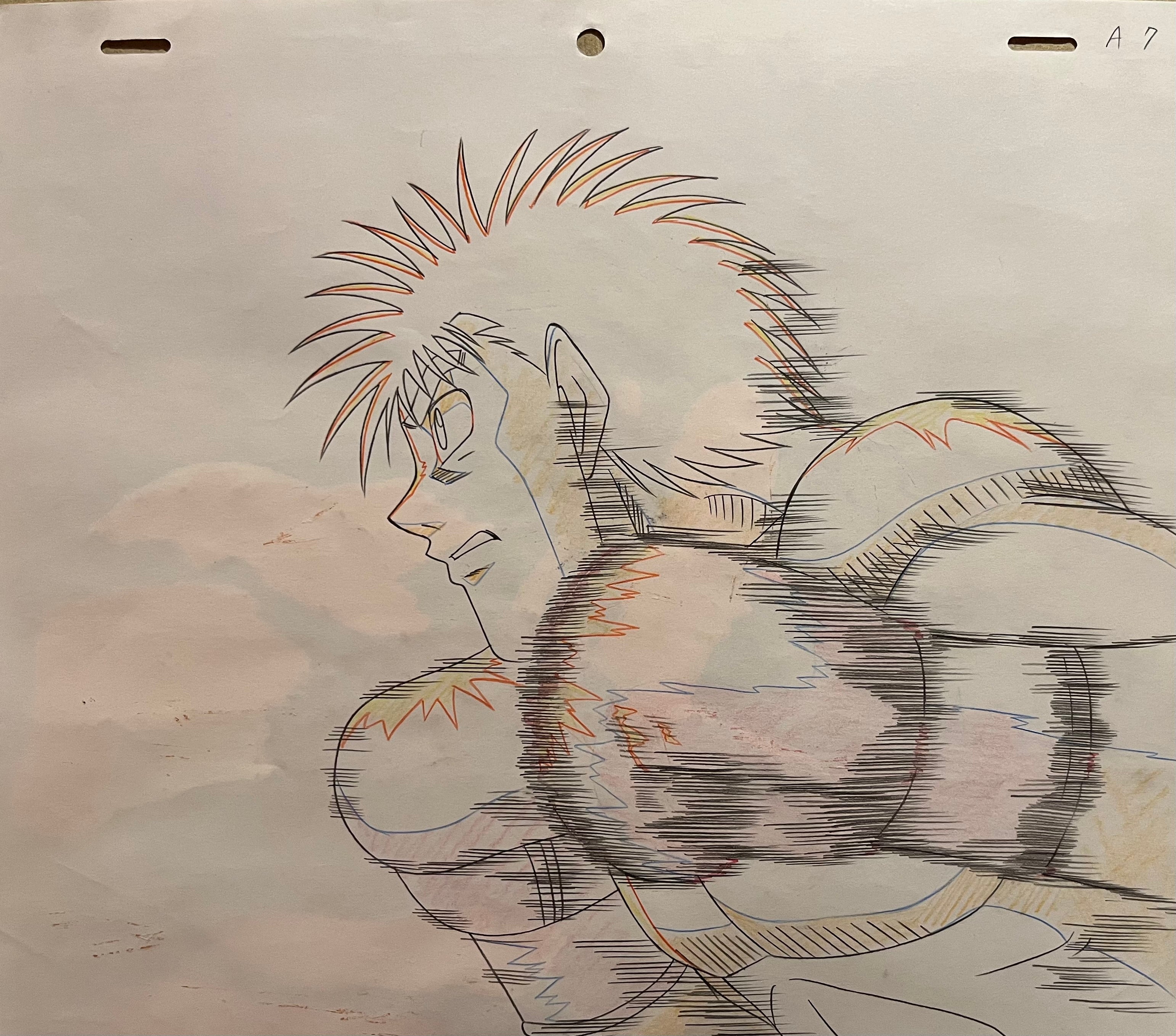 Hajime No Ippo Original Cels and Sketch (Hajime)