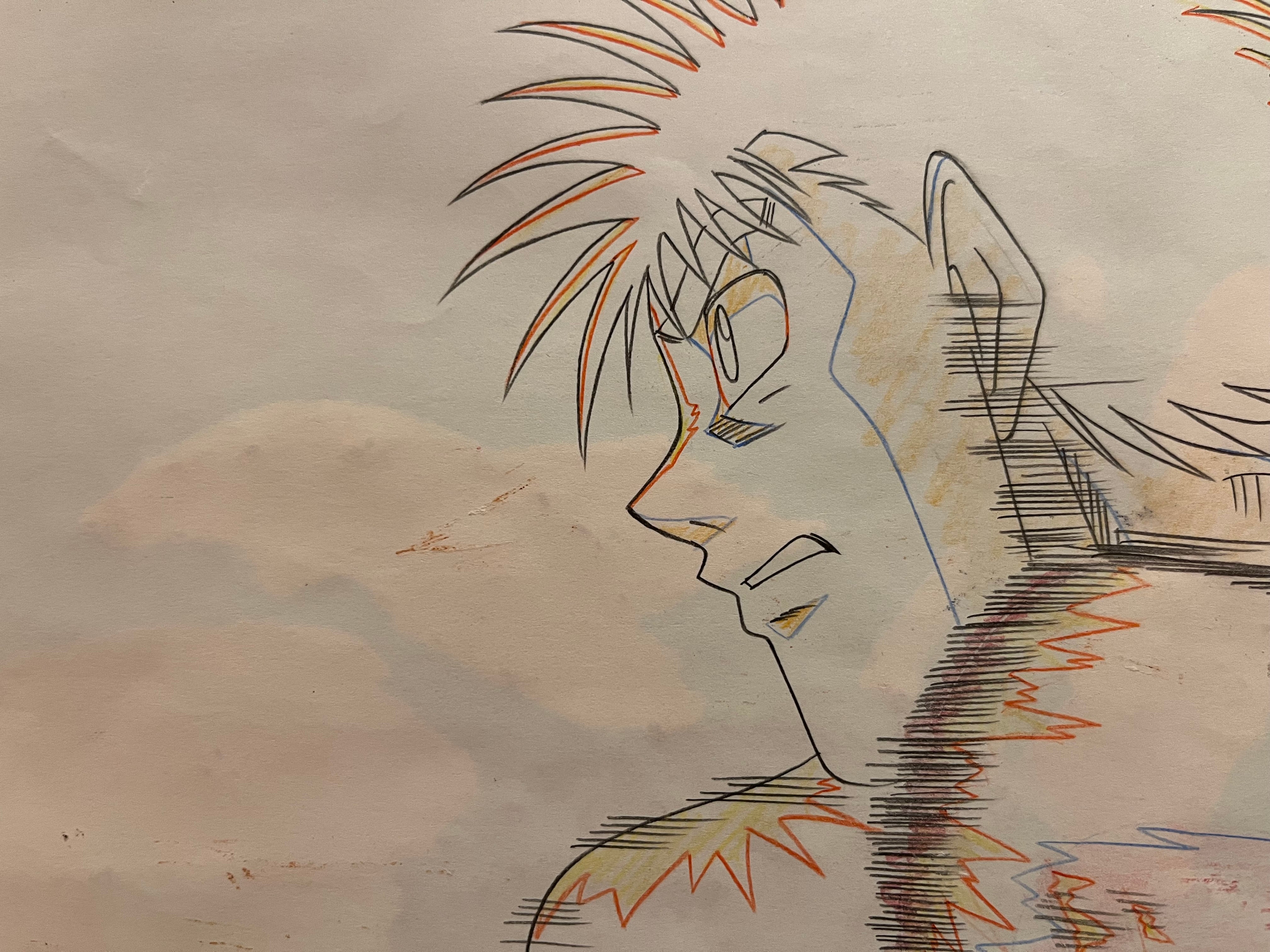 Hajime No Ippo Original Cels and Sketch (Hajime)