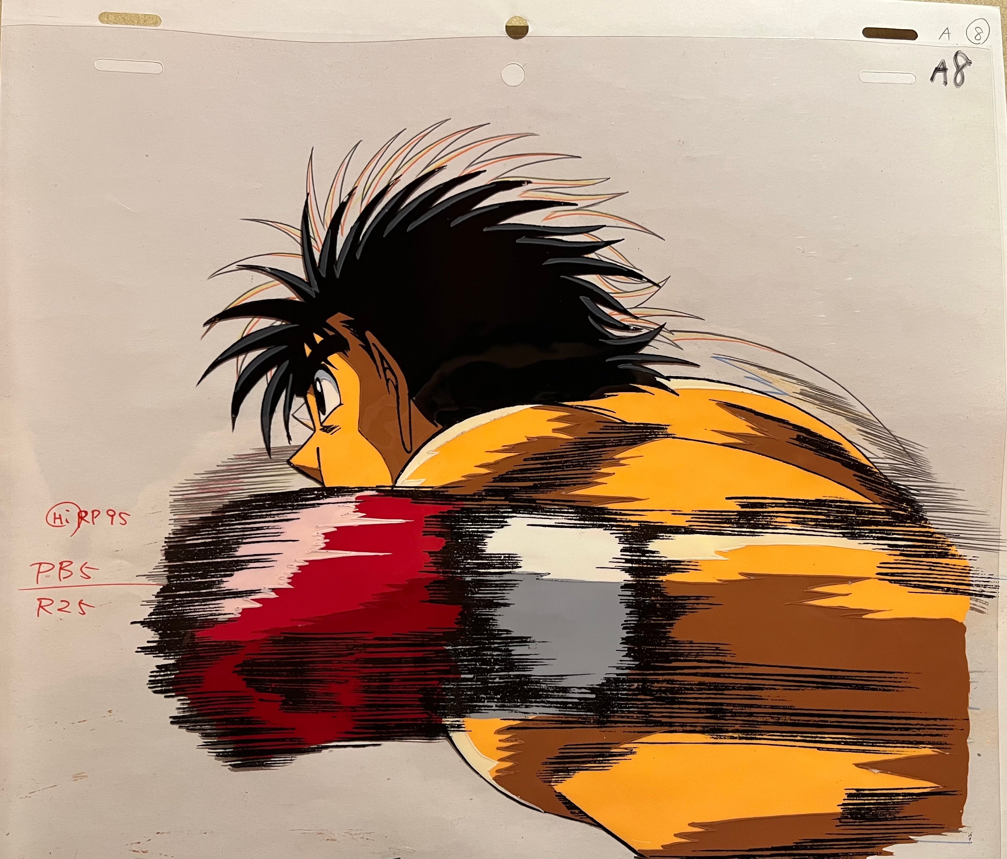 Hajime No Ippo Original Cels and Sketch (Hajime)