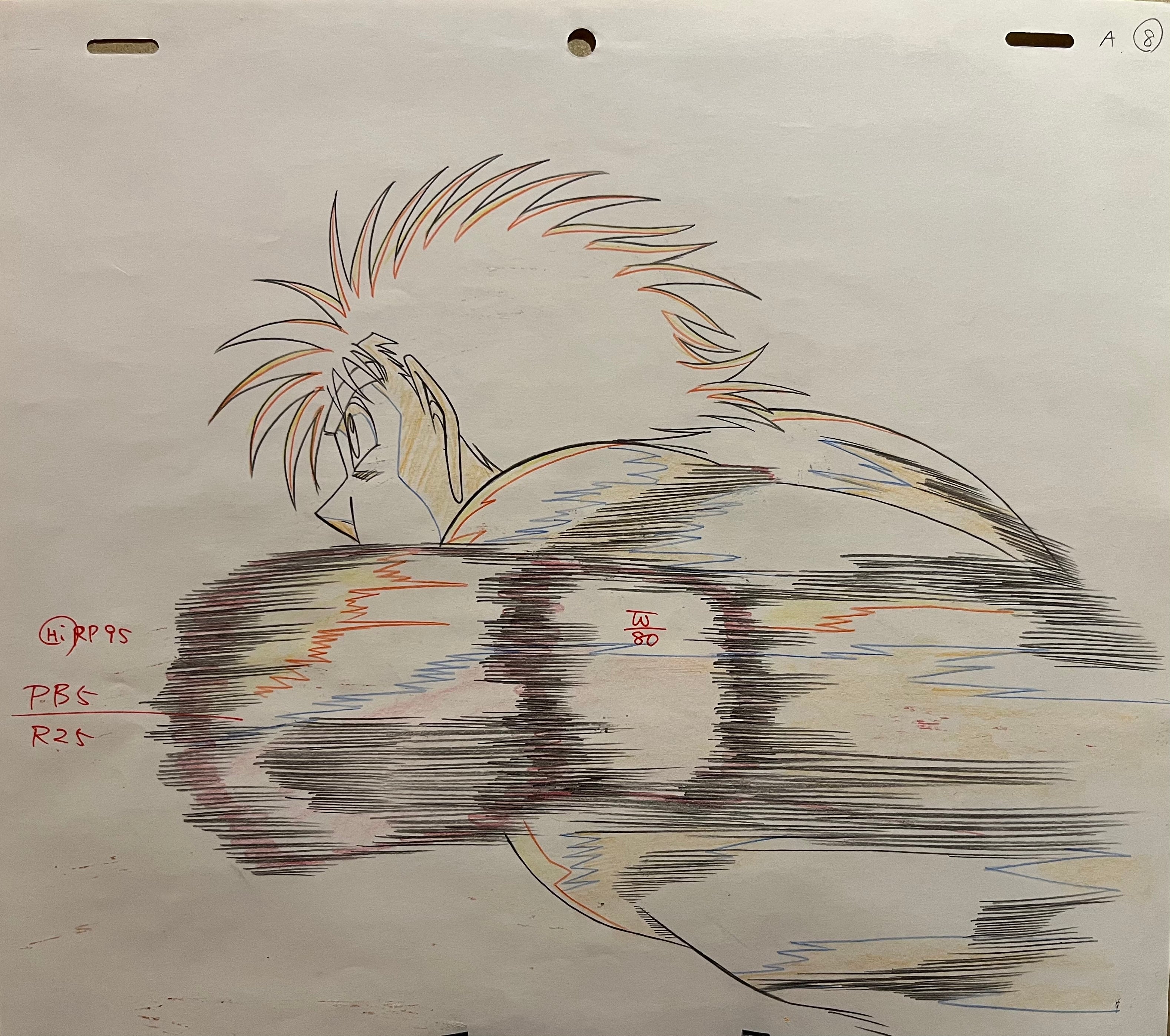 Hajime No Ippo Original Cels and Sketch (Hajime)