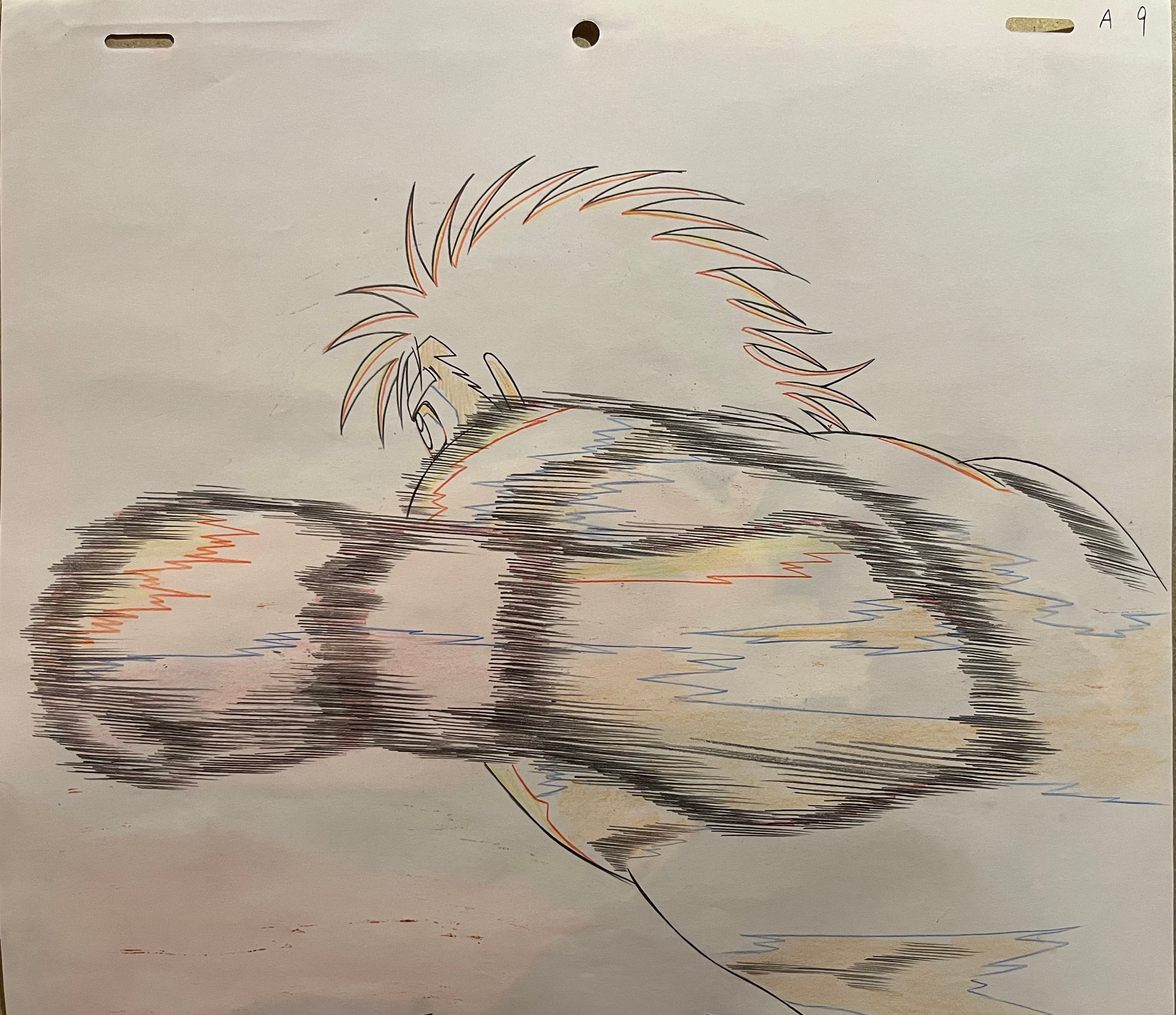 Celdas y bocetos originales de Hajime No Ippo (Hajime)