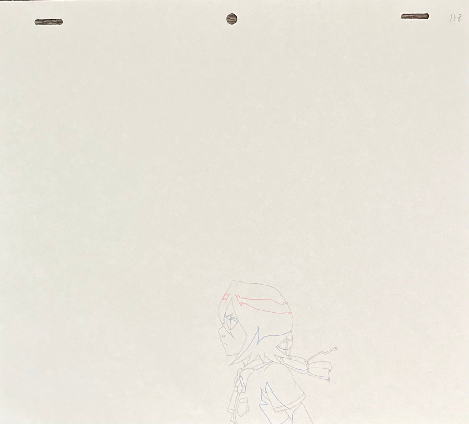 Dibujo original de Bleach (Kuchiki Rukia)