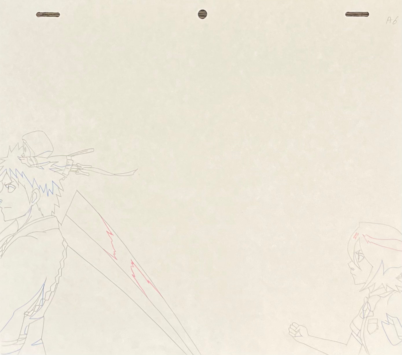 Dibujo original de Bleach (Kuchiki Rukia)