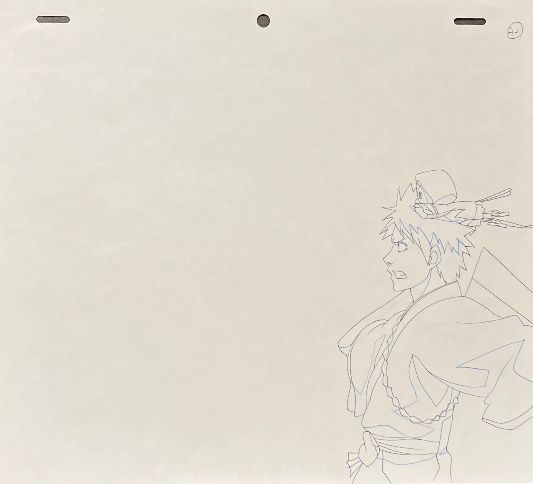 Boceto original de Bleach (Kurosaki Ichigo)