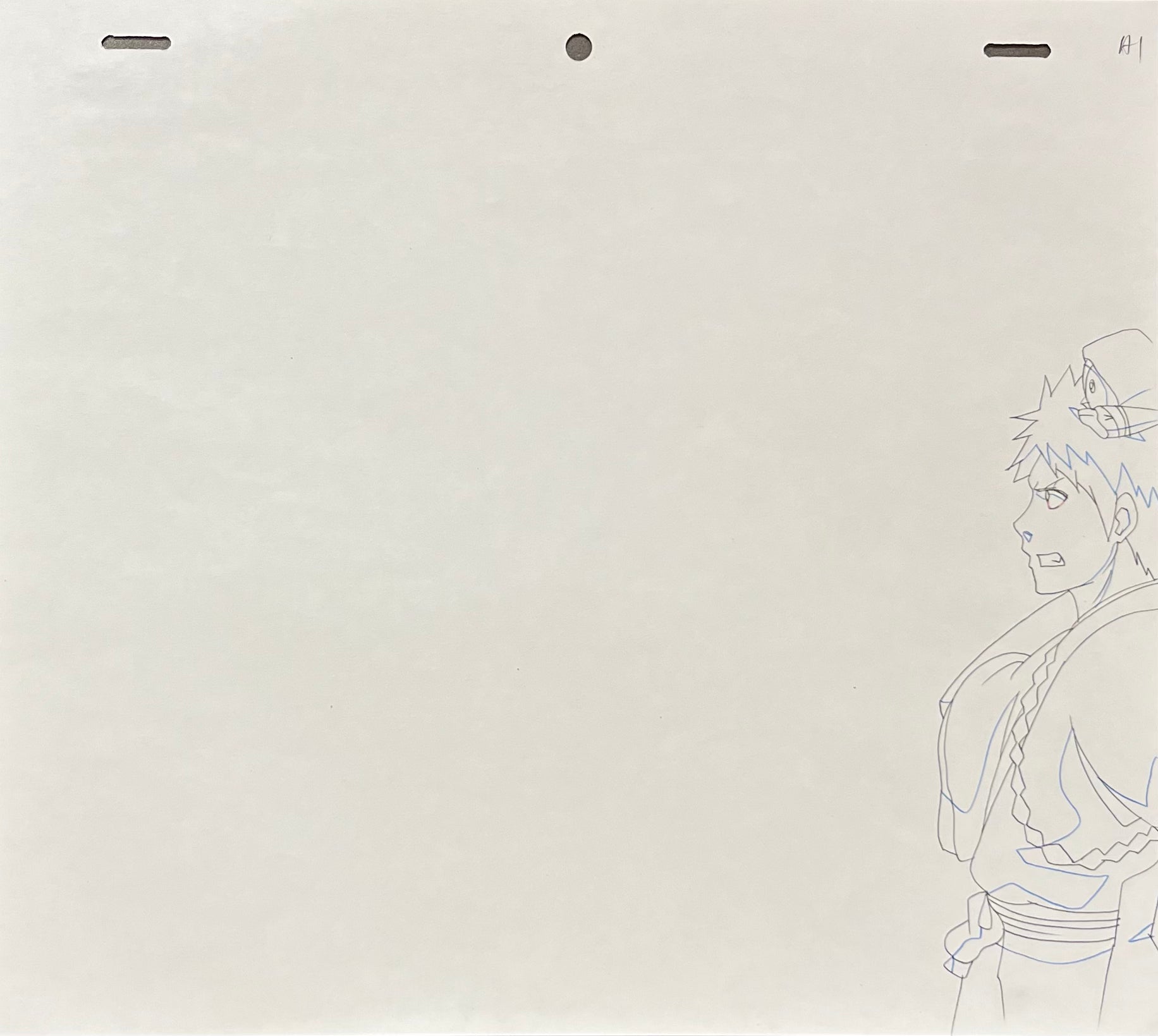 Boceto original de Bleach (Kurosaki Ichigo)