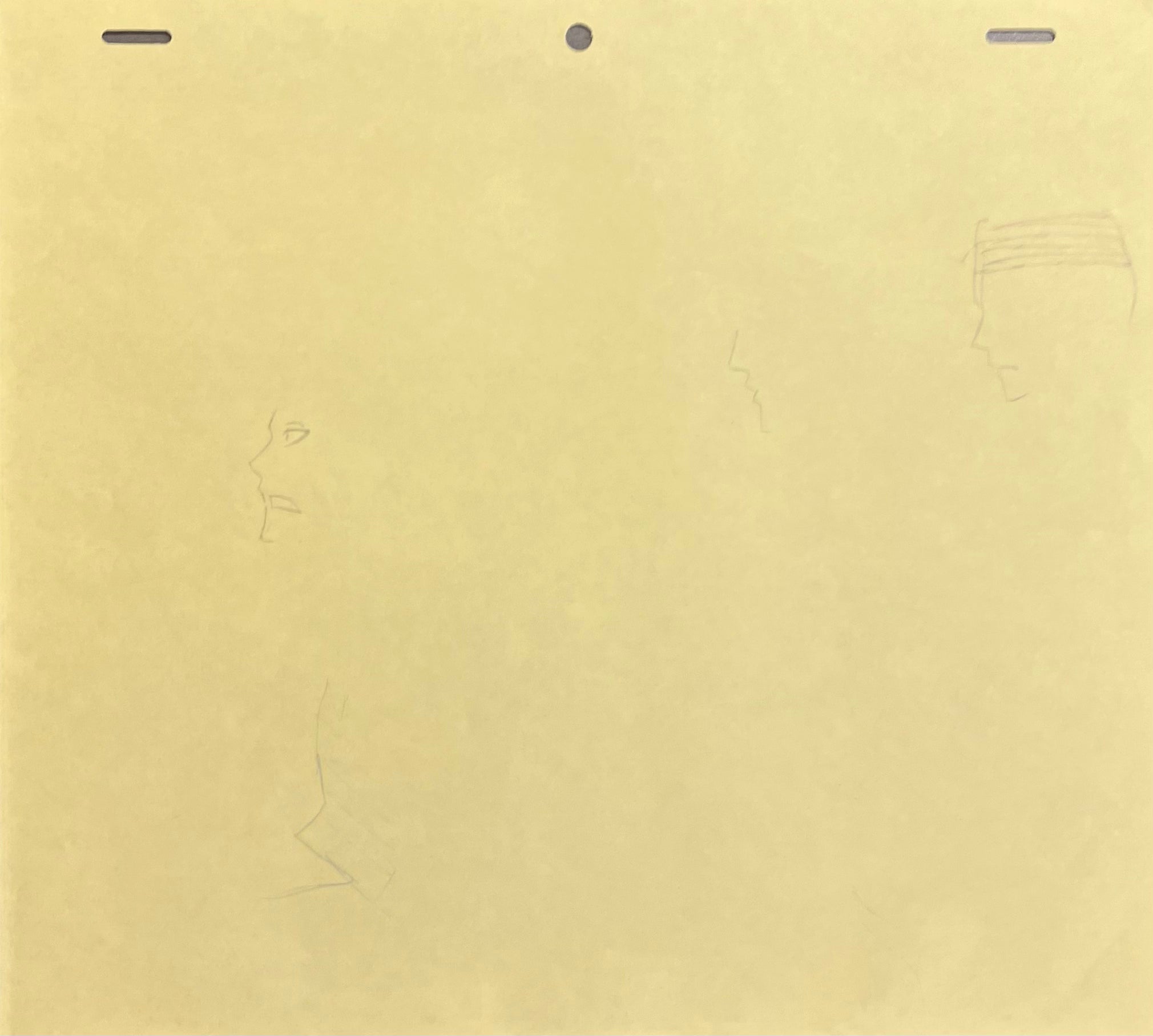 Boceto original de Bleach (Renji, Sado, Ishida)