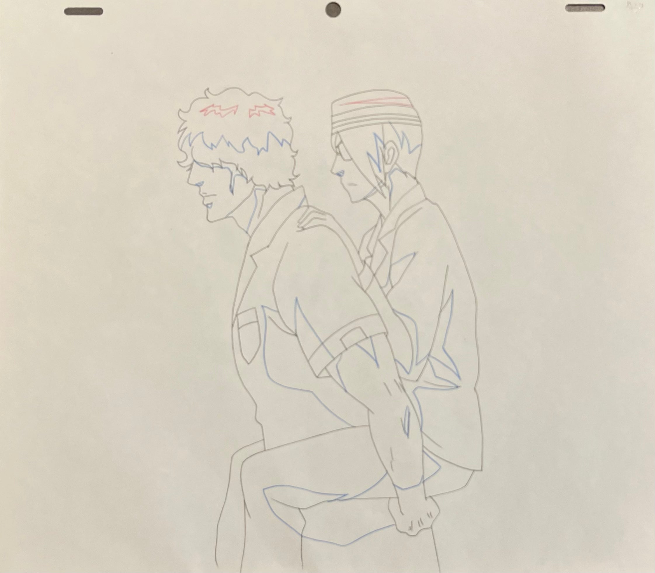 Boceto original de Bleach (Sado, Ishida)