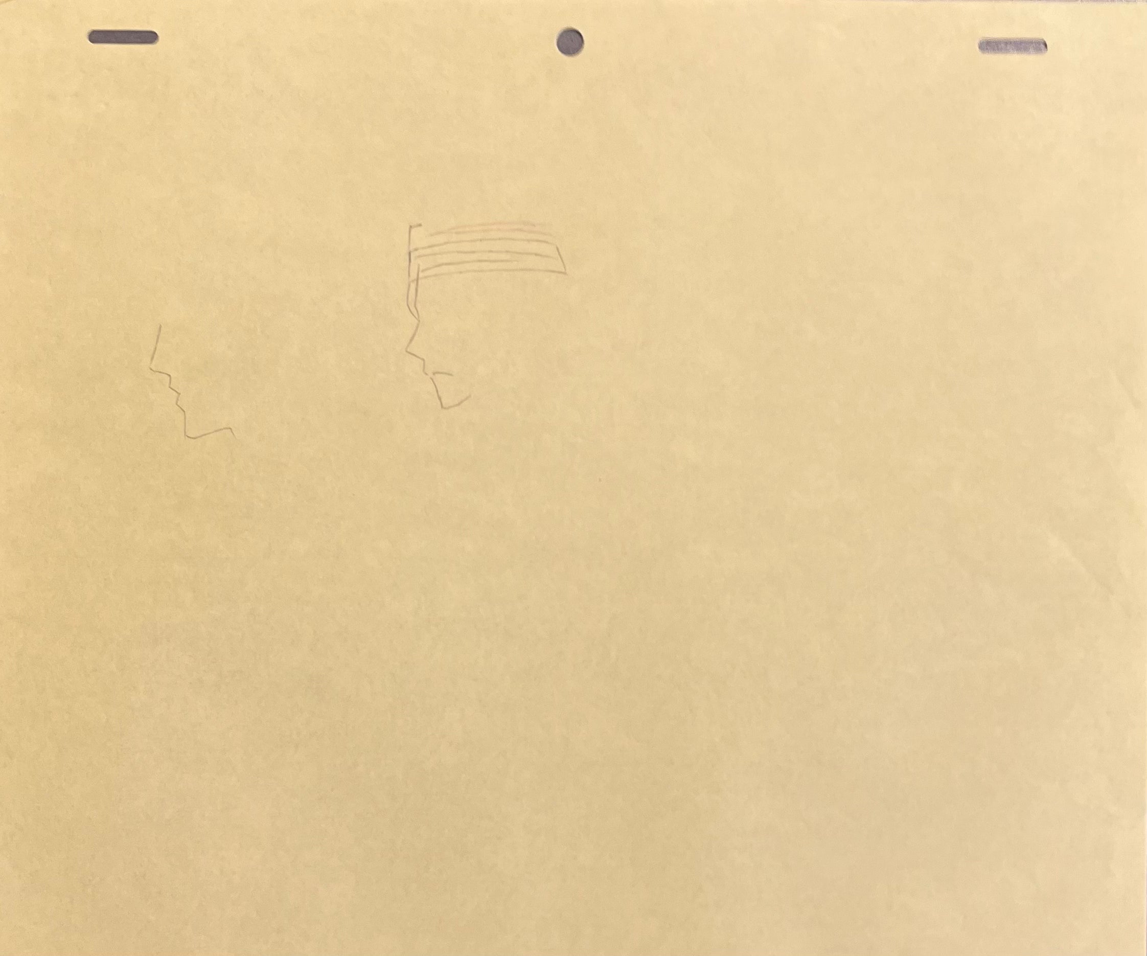 Boceto original de Bleach (Sado, Ishida)