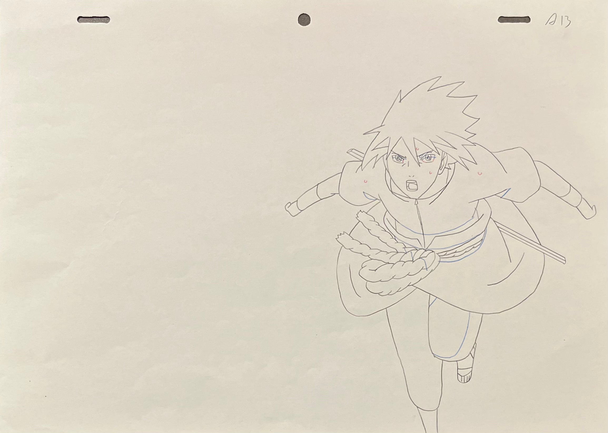 Boceto Original de Naruto (Sasuke)