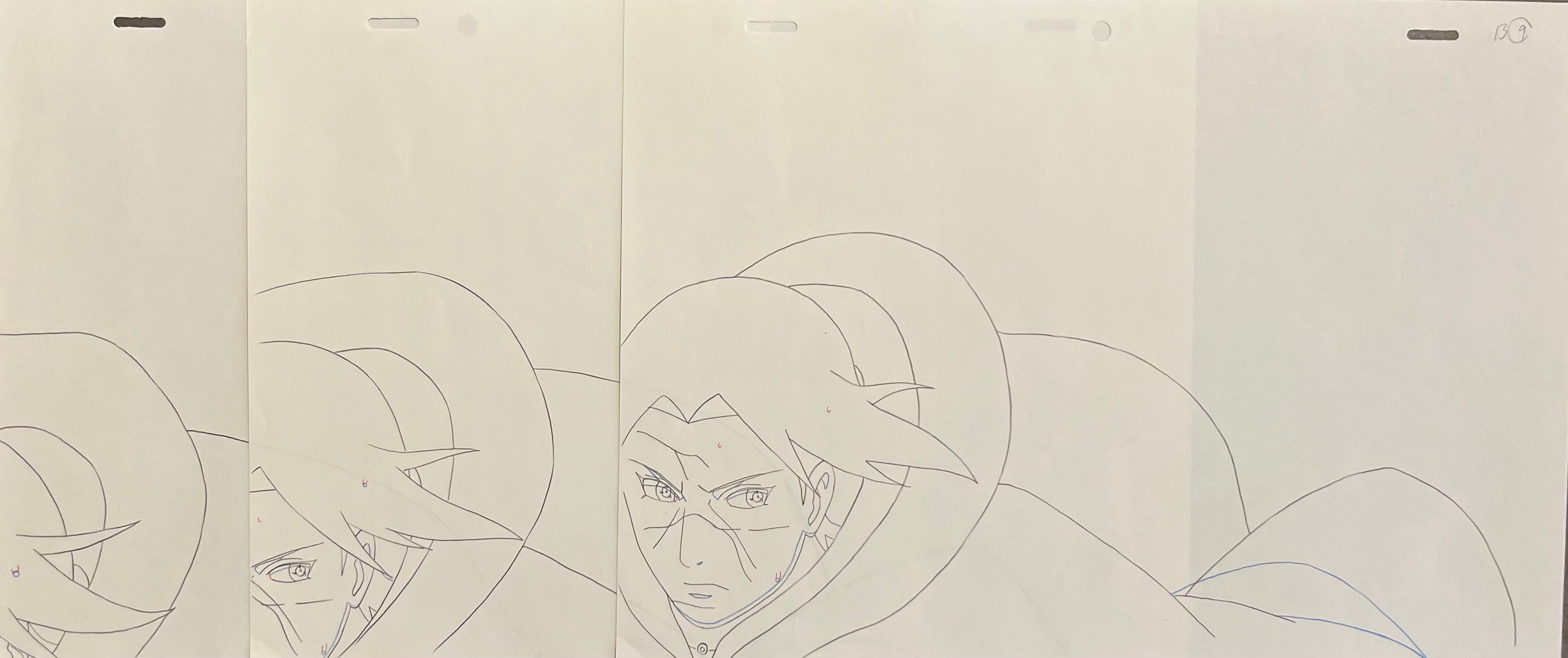 Boceto original de Naruto (Itachi)
