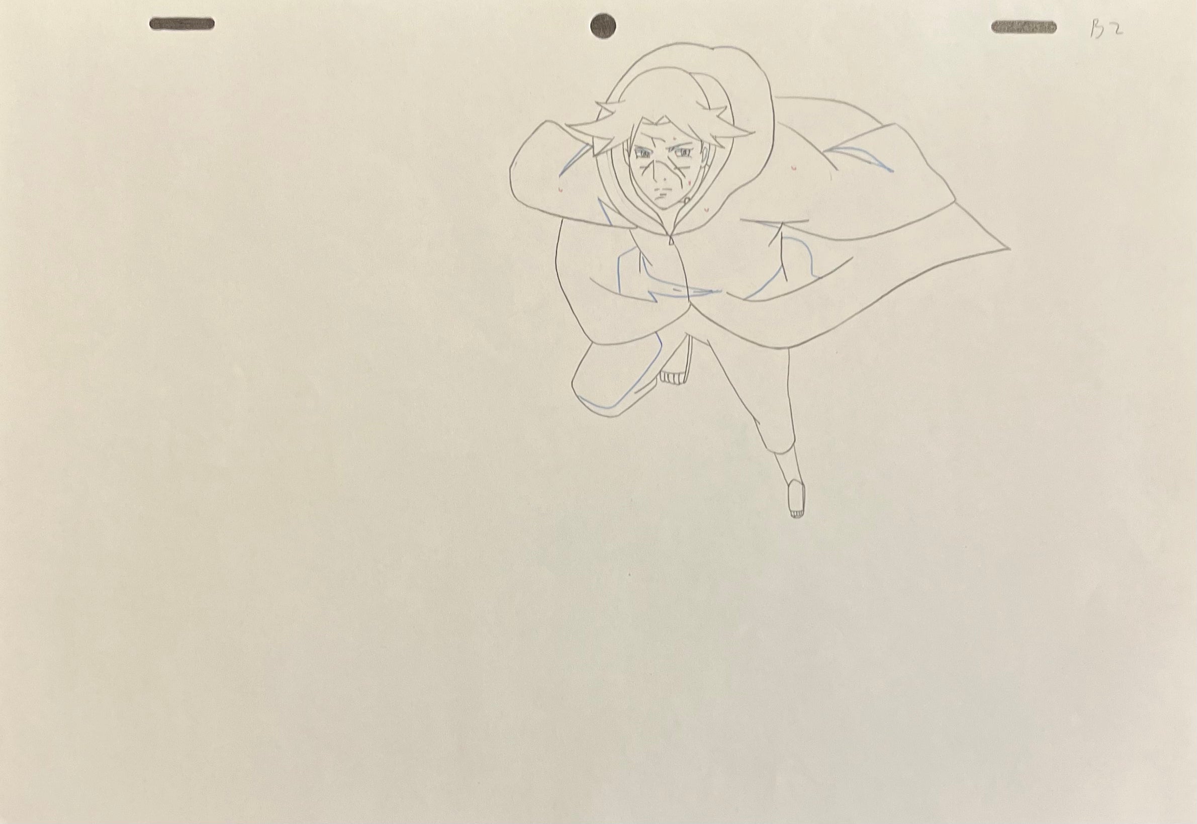 Boceto original de Naruto (Itachi)