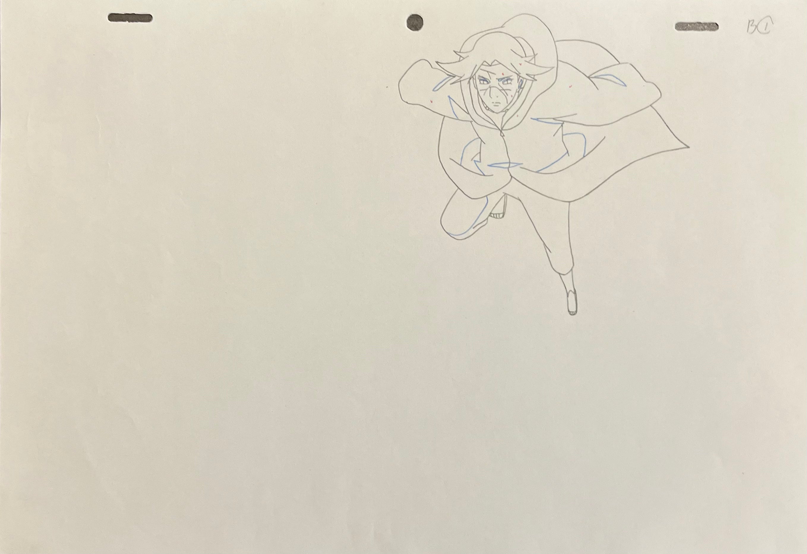 Boceto original de Naruto (Itachi)