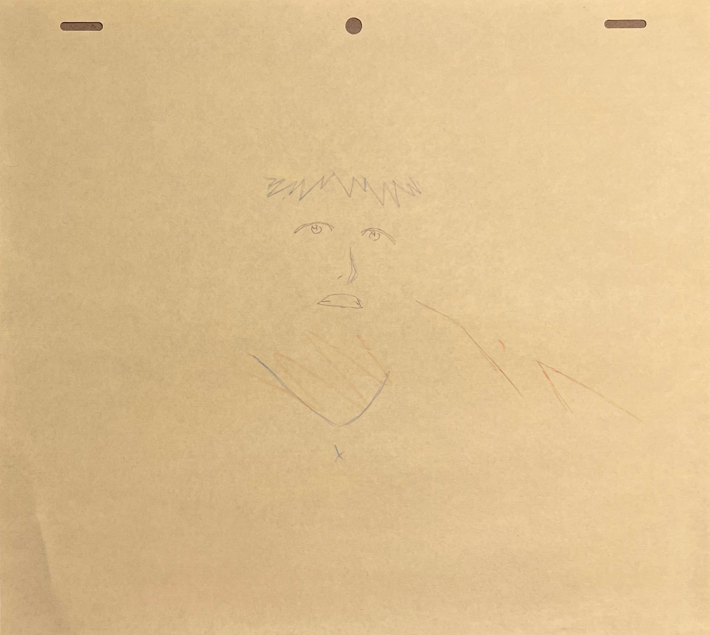 Dibujo original de Bleach, página 2 (Kurosaki Ichigo)