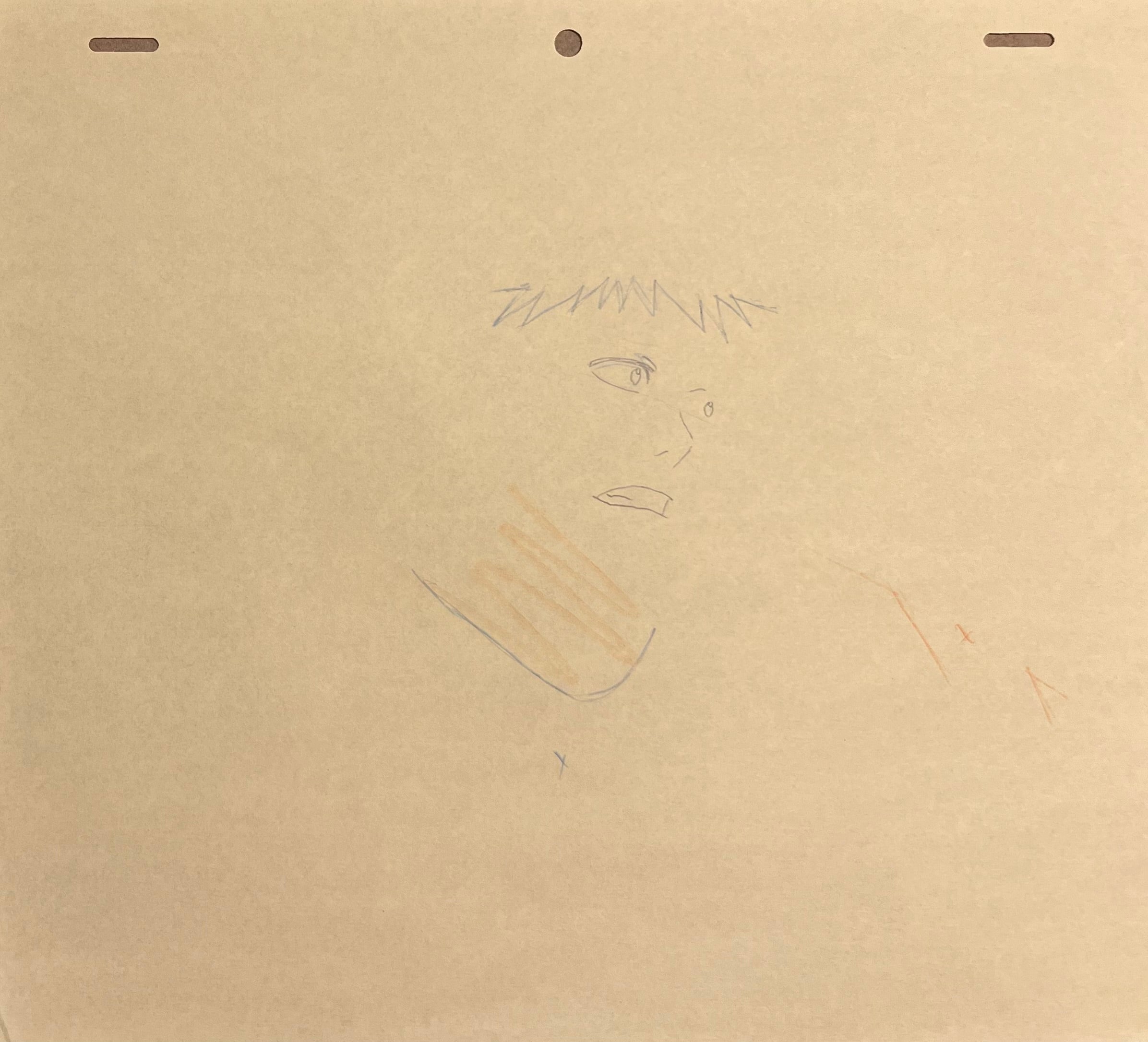 Dibujo original de Bleach, página 2 (Kurosaki Ichigo)