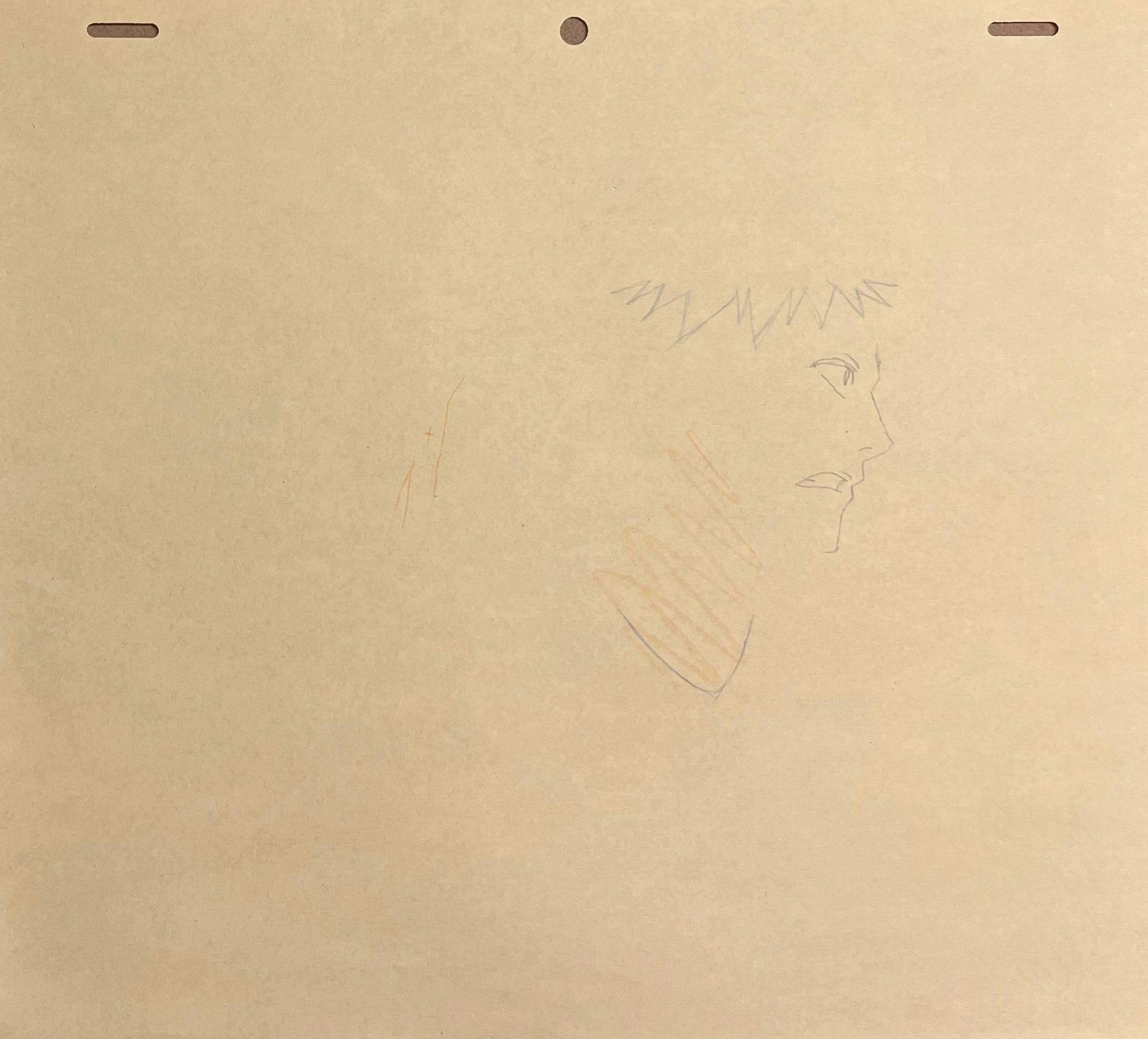 Dibujo original de Bleach, página 2 (Kurosaki Ichigo)