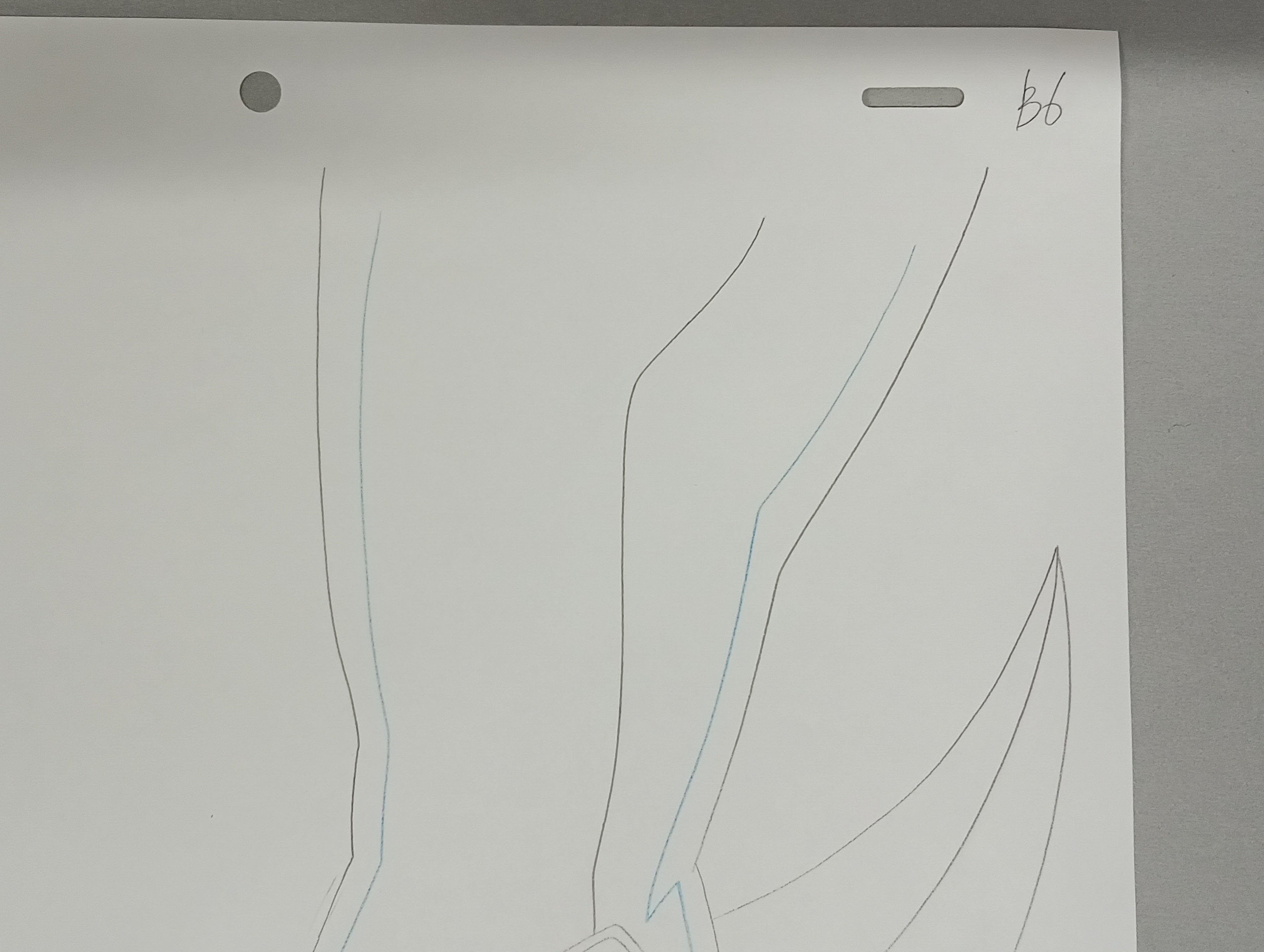 Boceto original de Bleach (Kurosaki Ichigo)