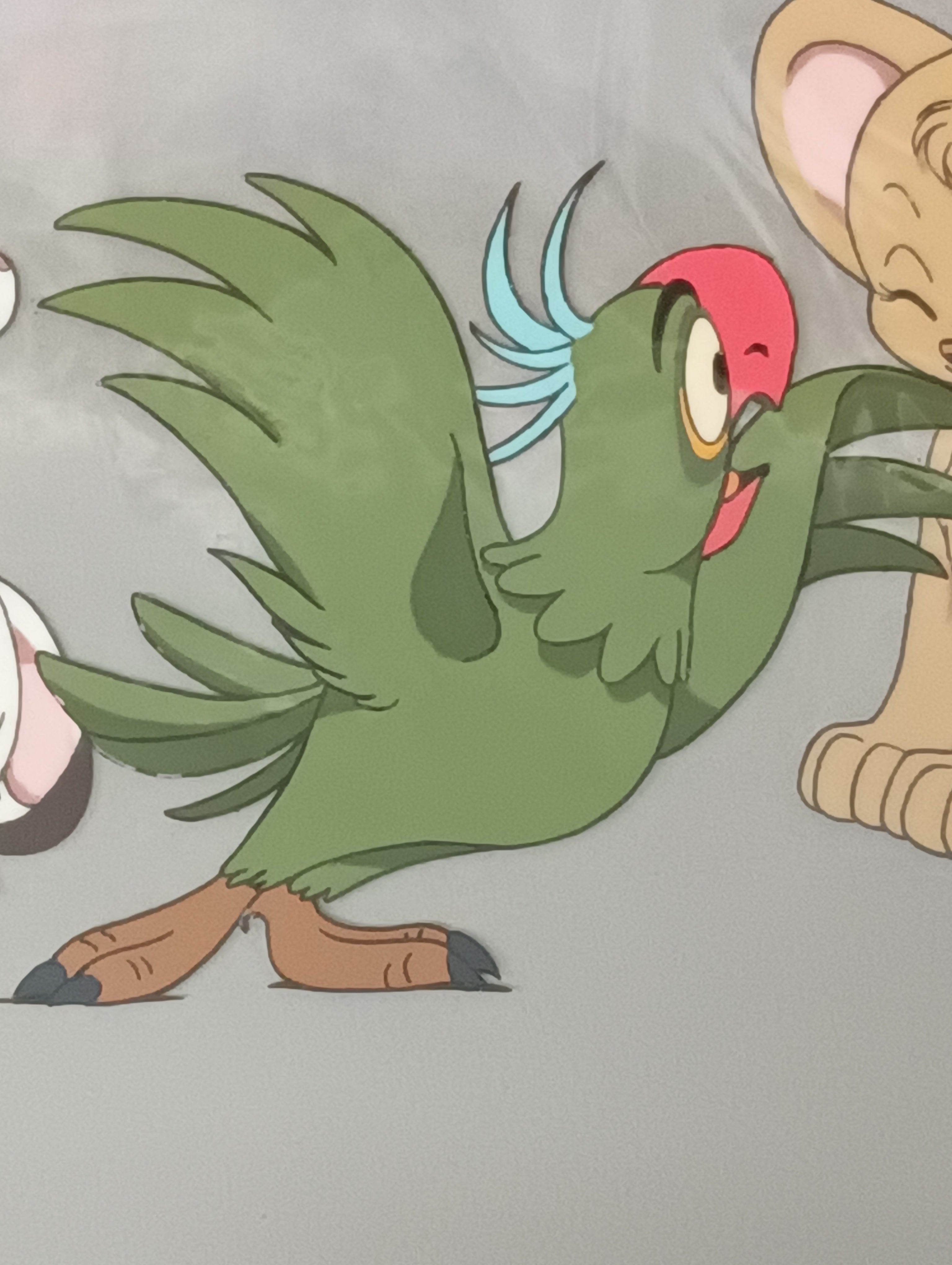 狮子利奥（白狮金巴）原画和素描