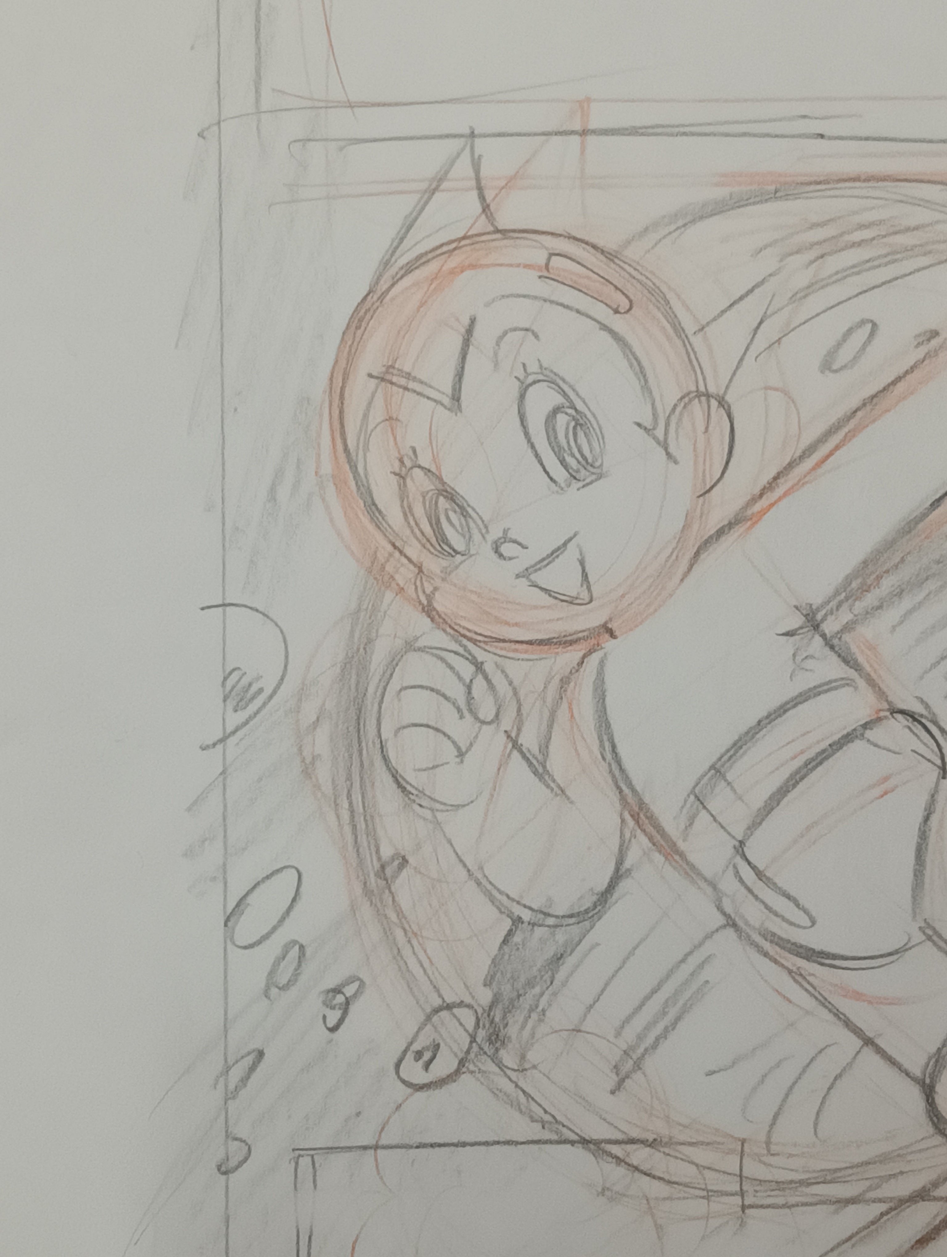 铁臂阿童木原始草图