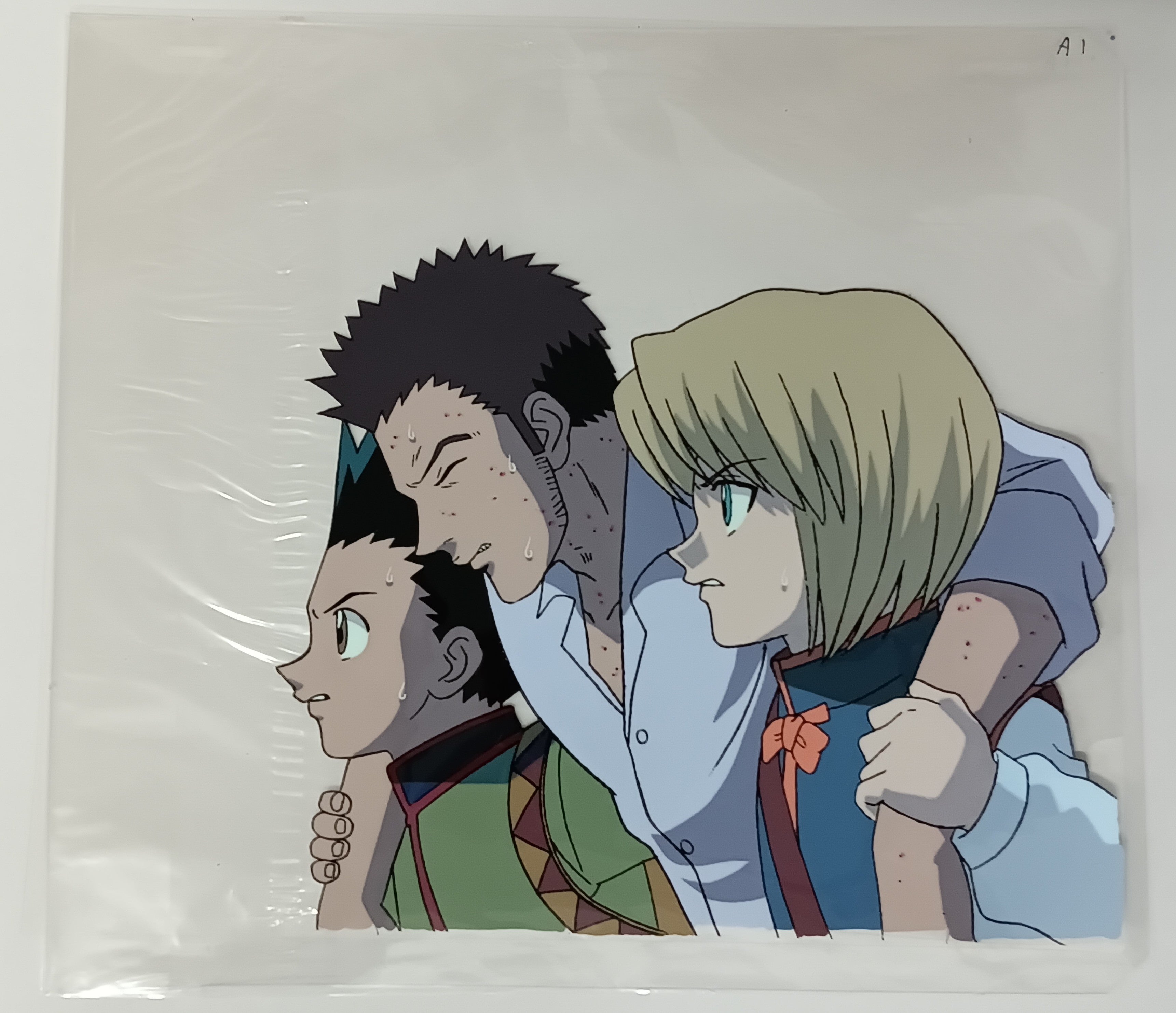 Hunter x Hunter Original Cel and Sketch (Gon & Leorio & Kurapika)