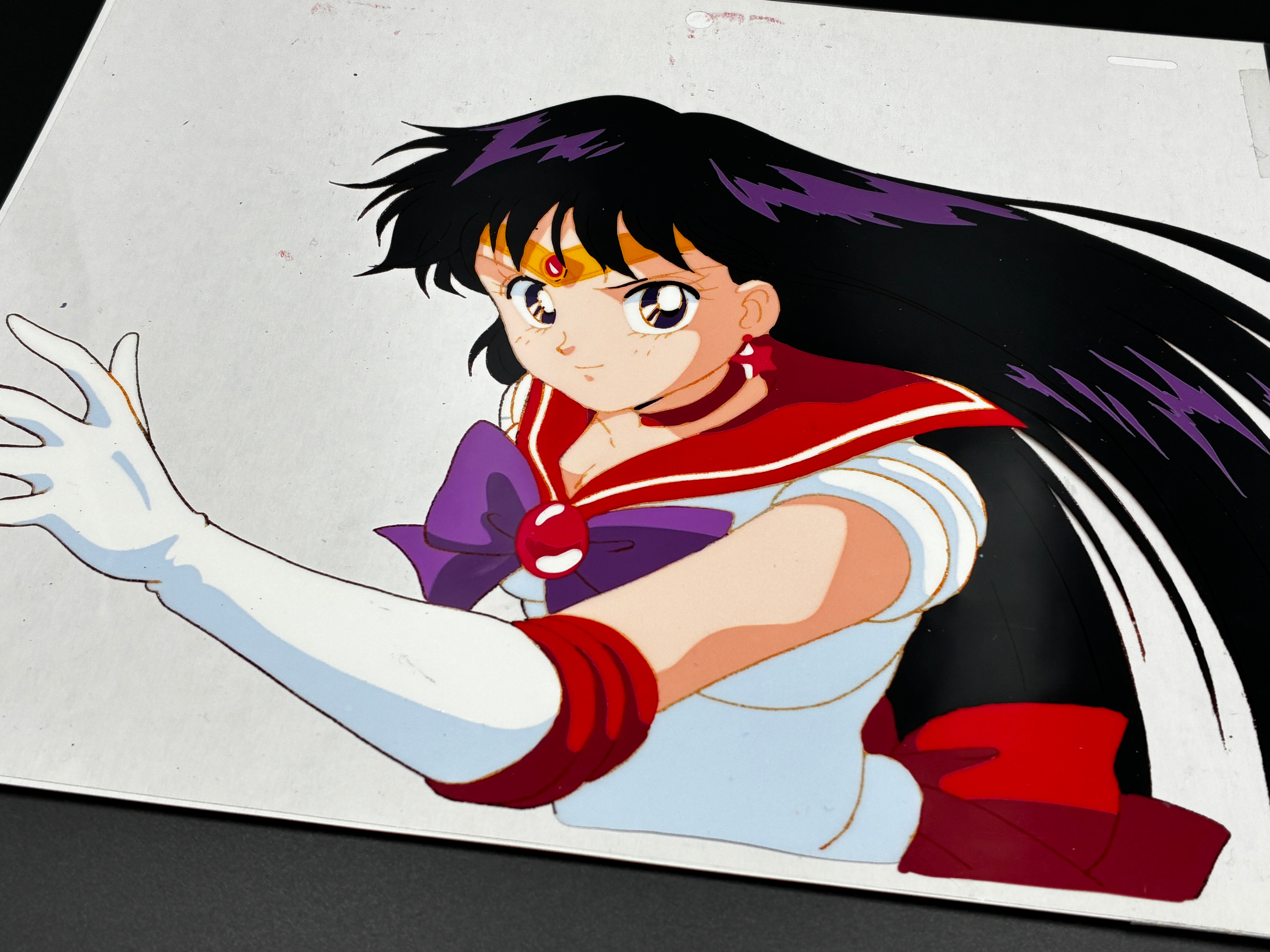 Sailor Moon Limited Produced hand Painted Cel (Sailor Mars)