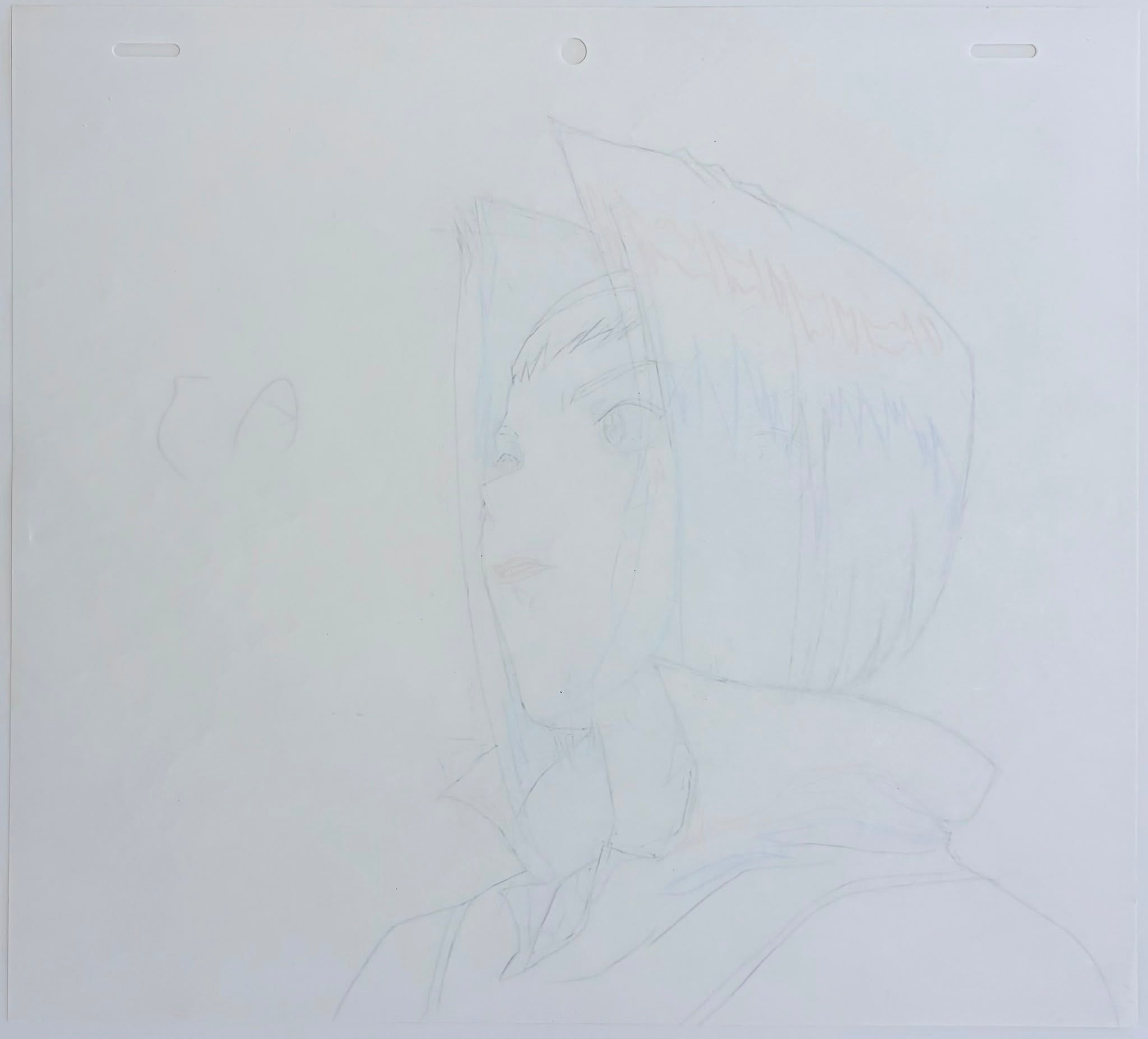 Cowboy Bebop - Dibujo original (Faye Valentine) Set de 3 páginas