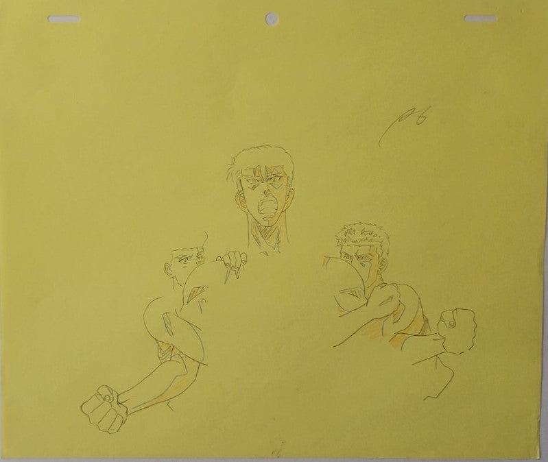 灌篮高手原画（樱木＆三井＆宫城）