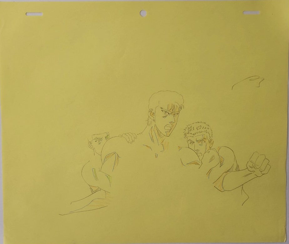 Slam Dunk Original Sketch (Sakuragi & Mitsui & Miyagi)