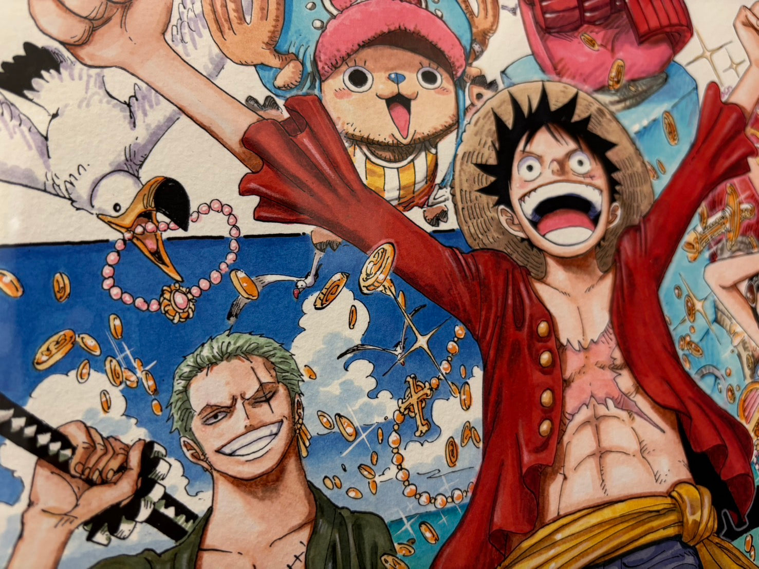 One Piece High Quality Print Limited Reproduction