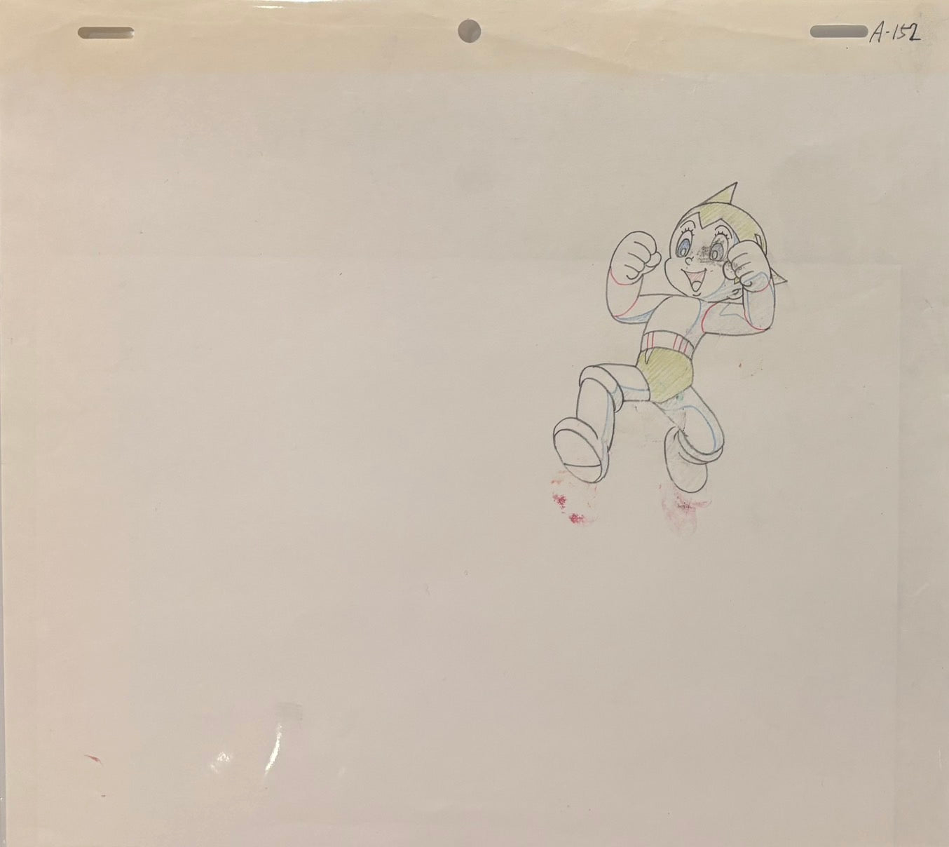 Astro Boy Original Cel and Sketch