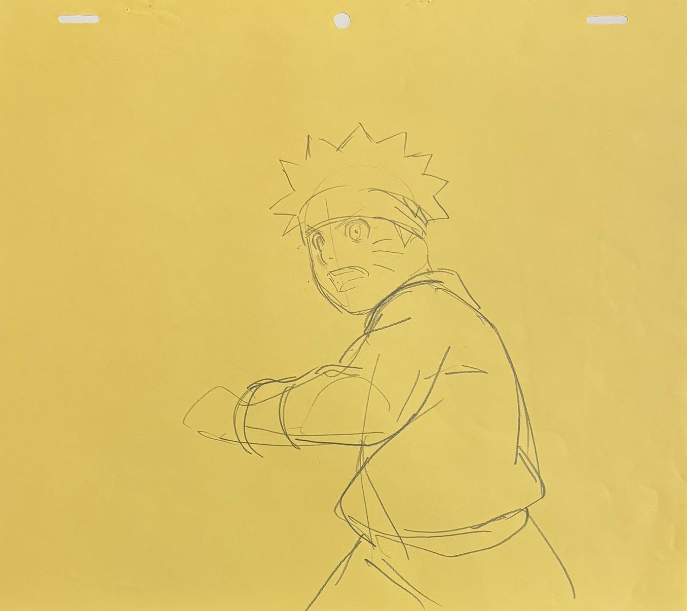 Naruto Original 3 Page Sketch (Naruto Uzumaki)