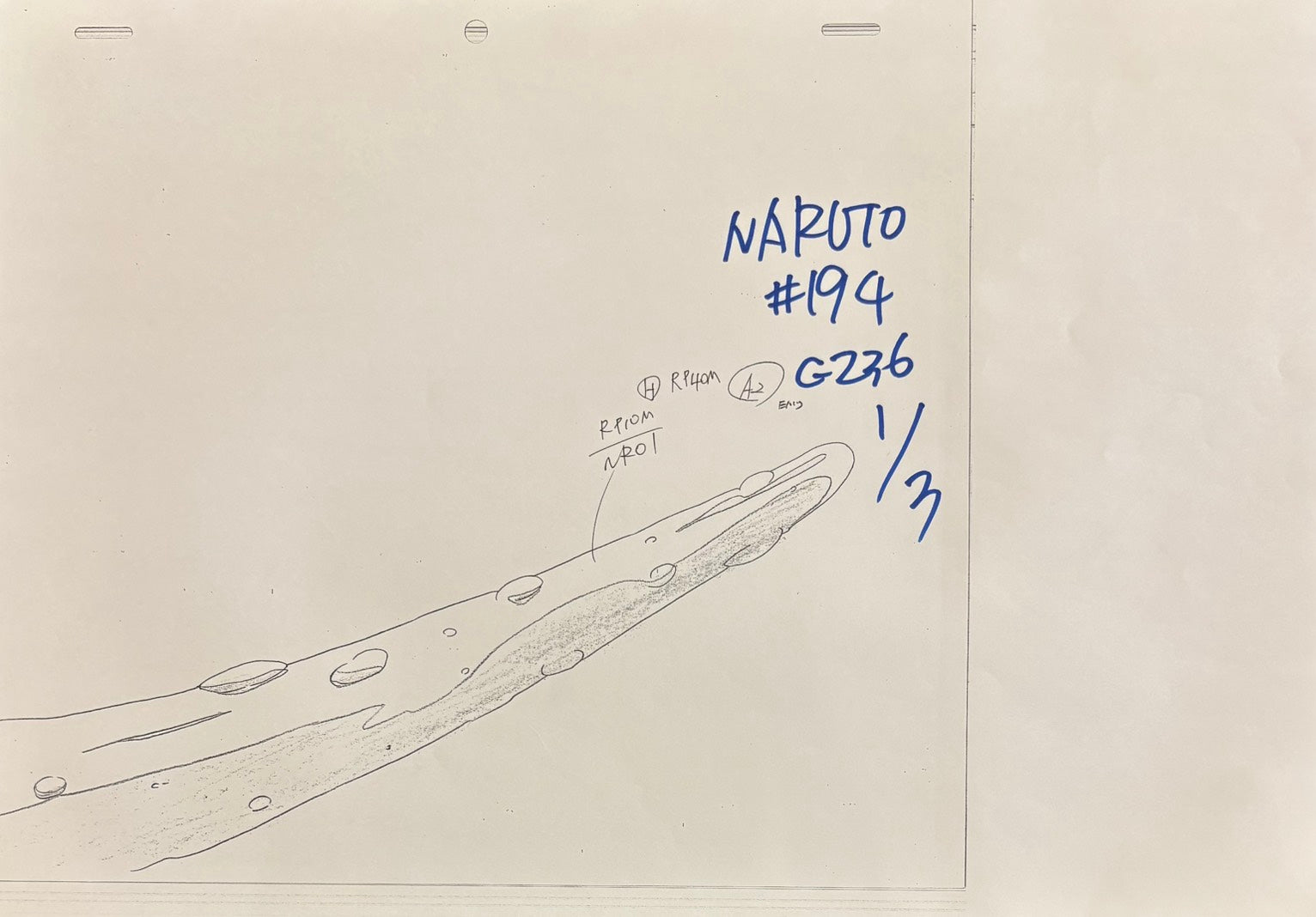 Naruto Original Sketch (Naruto Uzumaki)