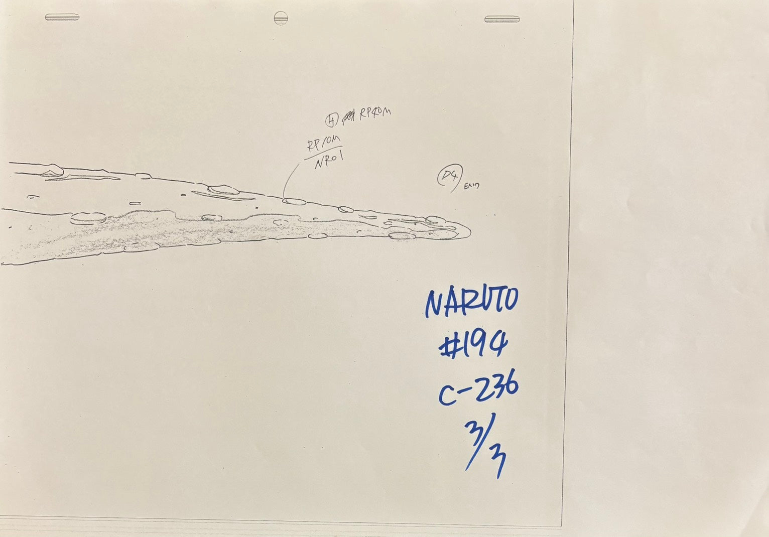 Naruto Original Sketch (Naruto Uzumaki)