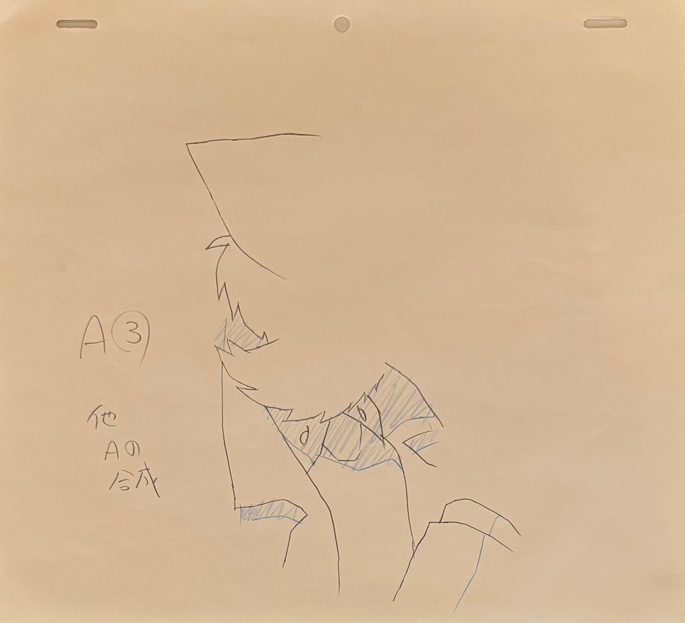 Lupin III Original Sketch (Daisuke Jigen)