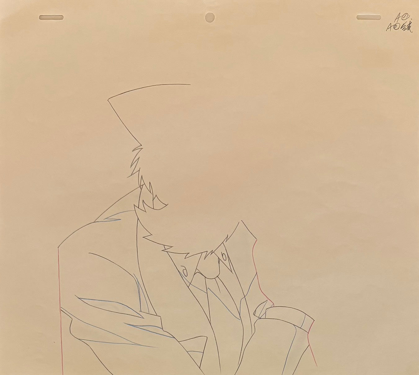 Lupin III Original Sketch (Daisuke Jigen)