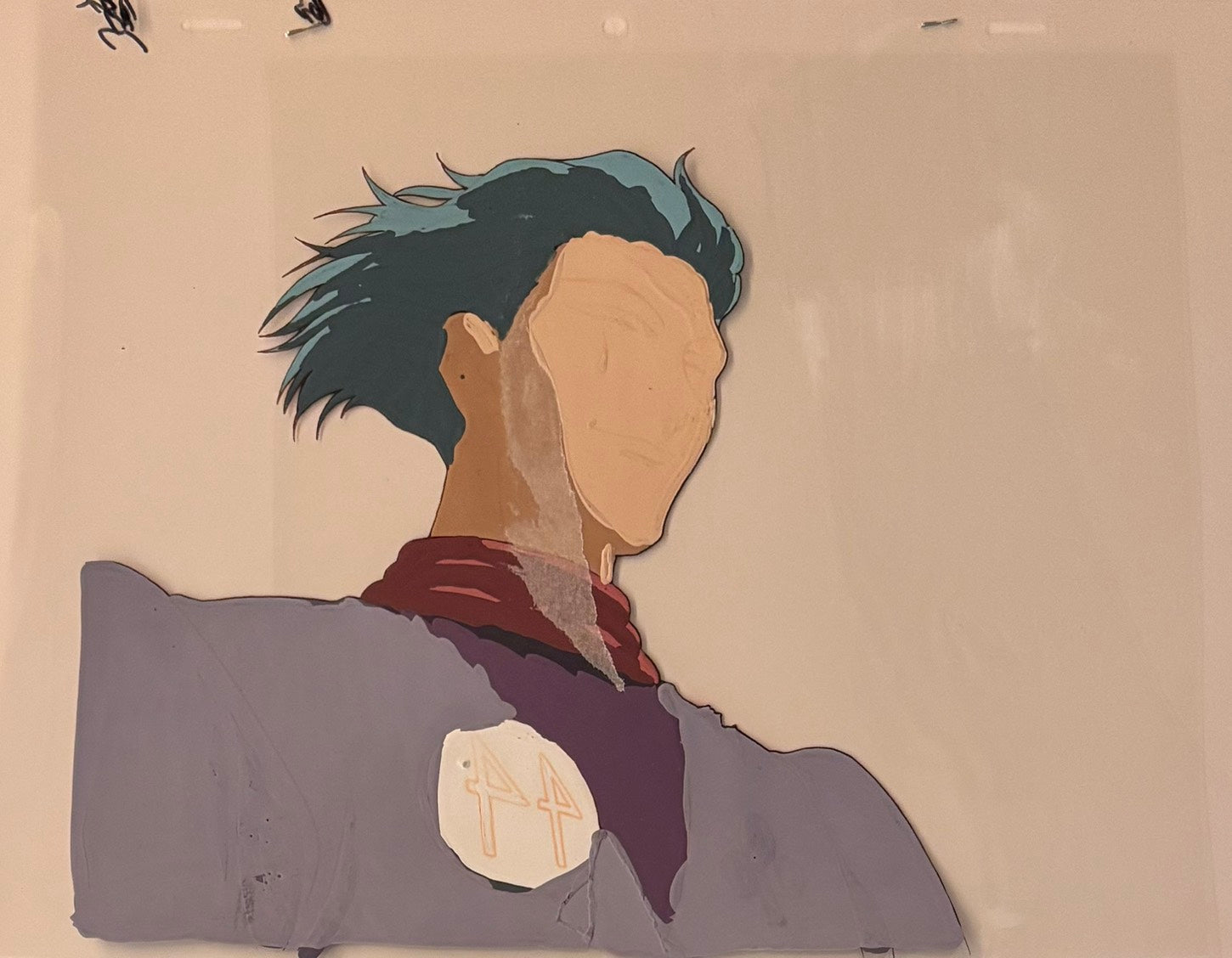 Hunter x Hunter Original Cel, Sketch and Background (Hisoka)